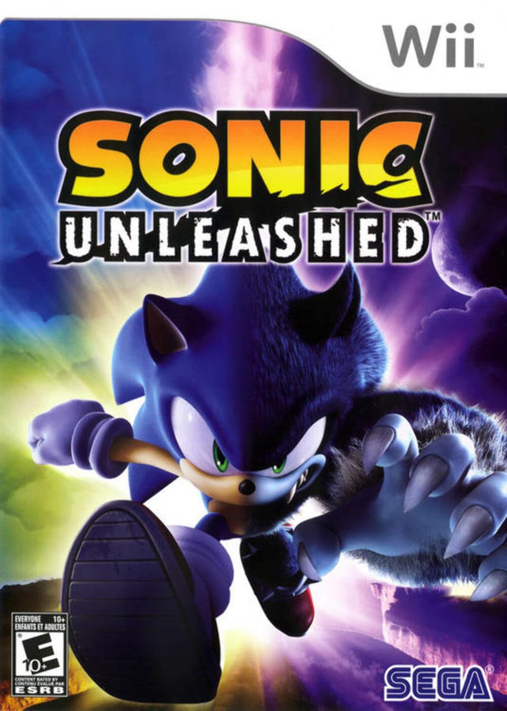 Sonic Unleashed Nintendo Wii Complete - Excellent