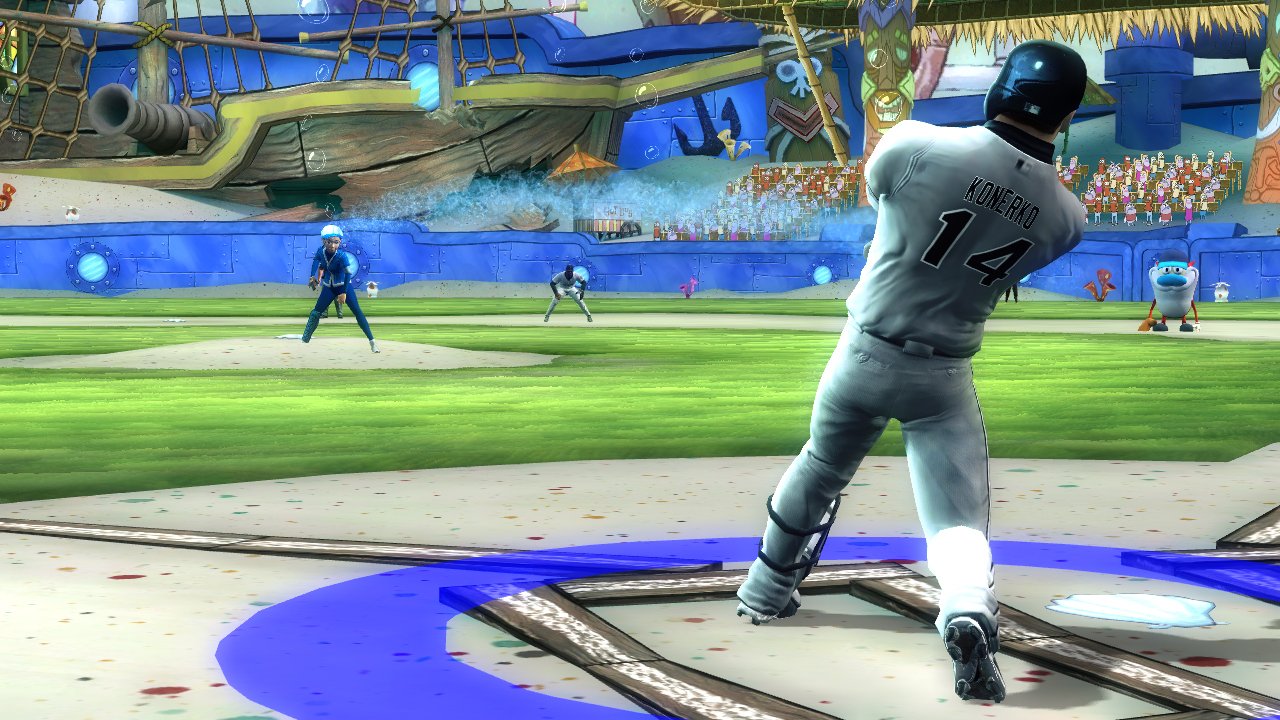 Nicktoons MLB Xbox 360 - Side Seal - Like New