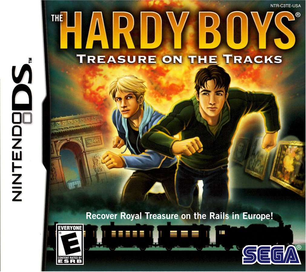 The Hardy Boys Treasure on the Tracks Nintendo DS - Like New