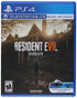 Resident Evil 7 Biohazard PS4 PlayStation 4 - Like New