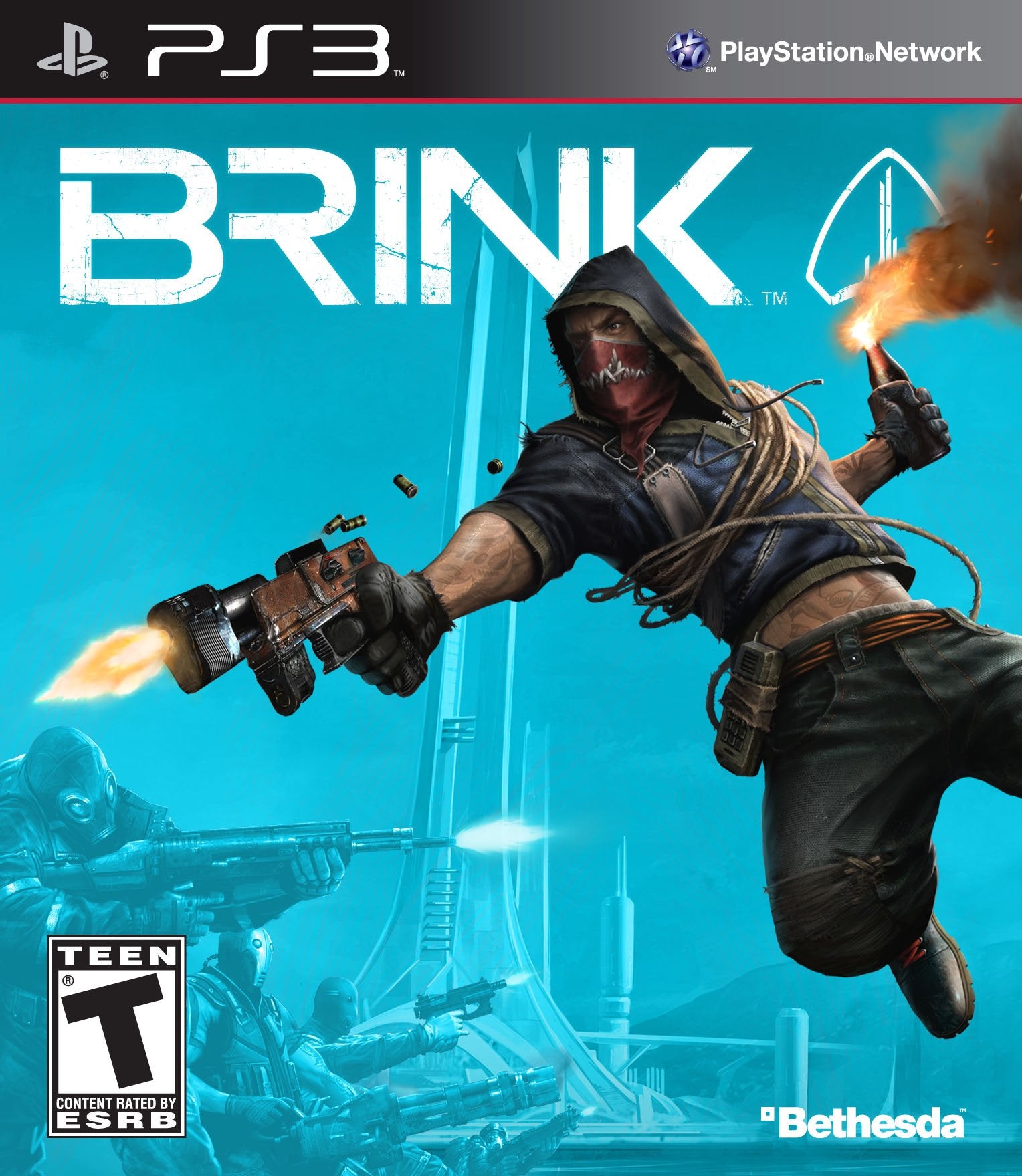 Brink PS3 PlayStation 3 AD Complete CIB - Very Good