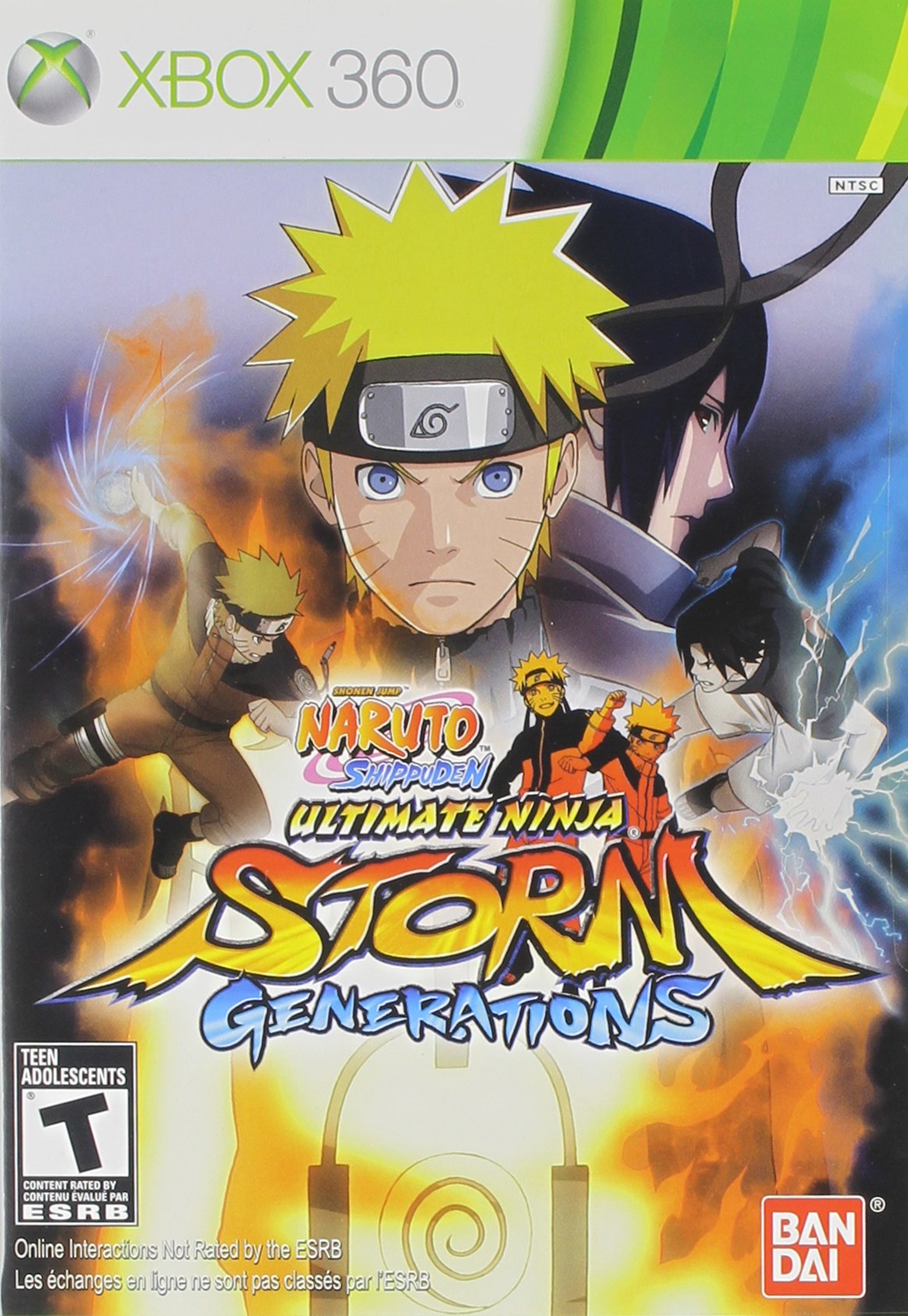 Naruto Shippuden Ultimate Storm Generations Xbox 360 - Like New