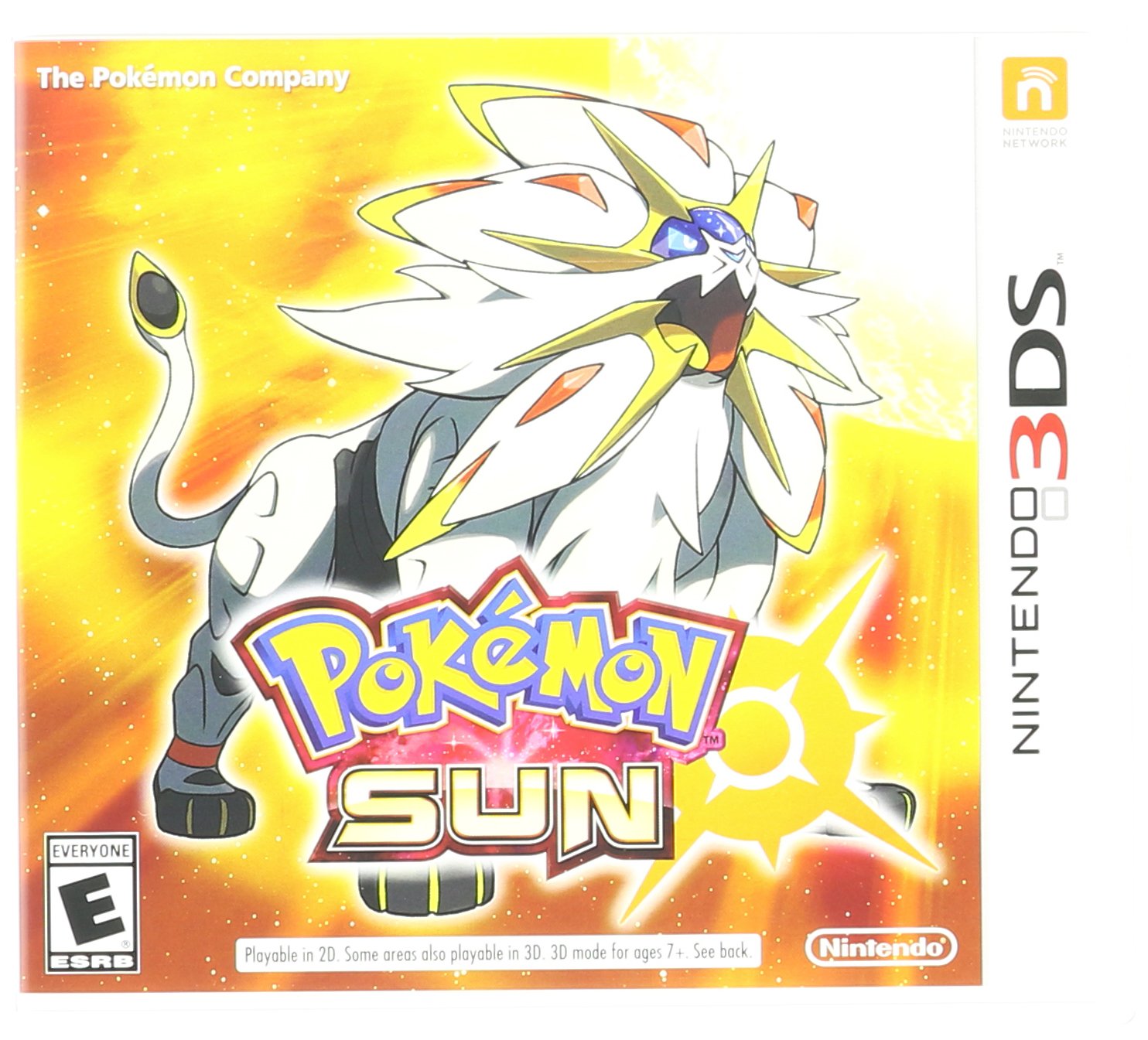 Pokémon Sun Nintendo 3DS Complete - Excellent