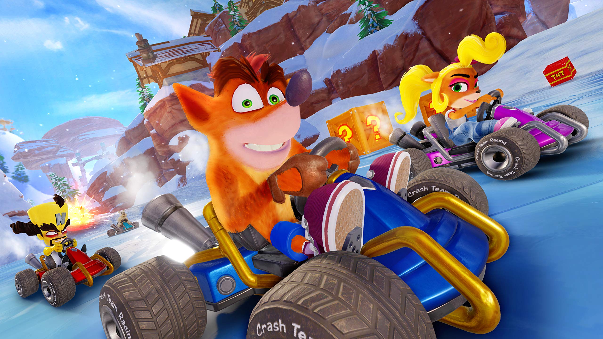 CTR Crash Team Racing Nitro Fueled Xbox One AD - Very Good