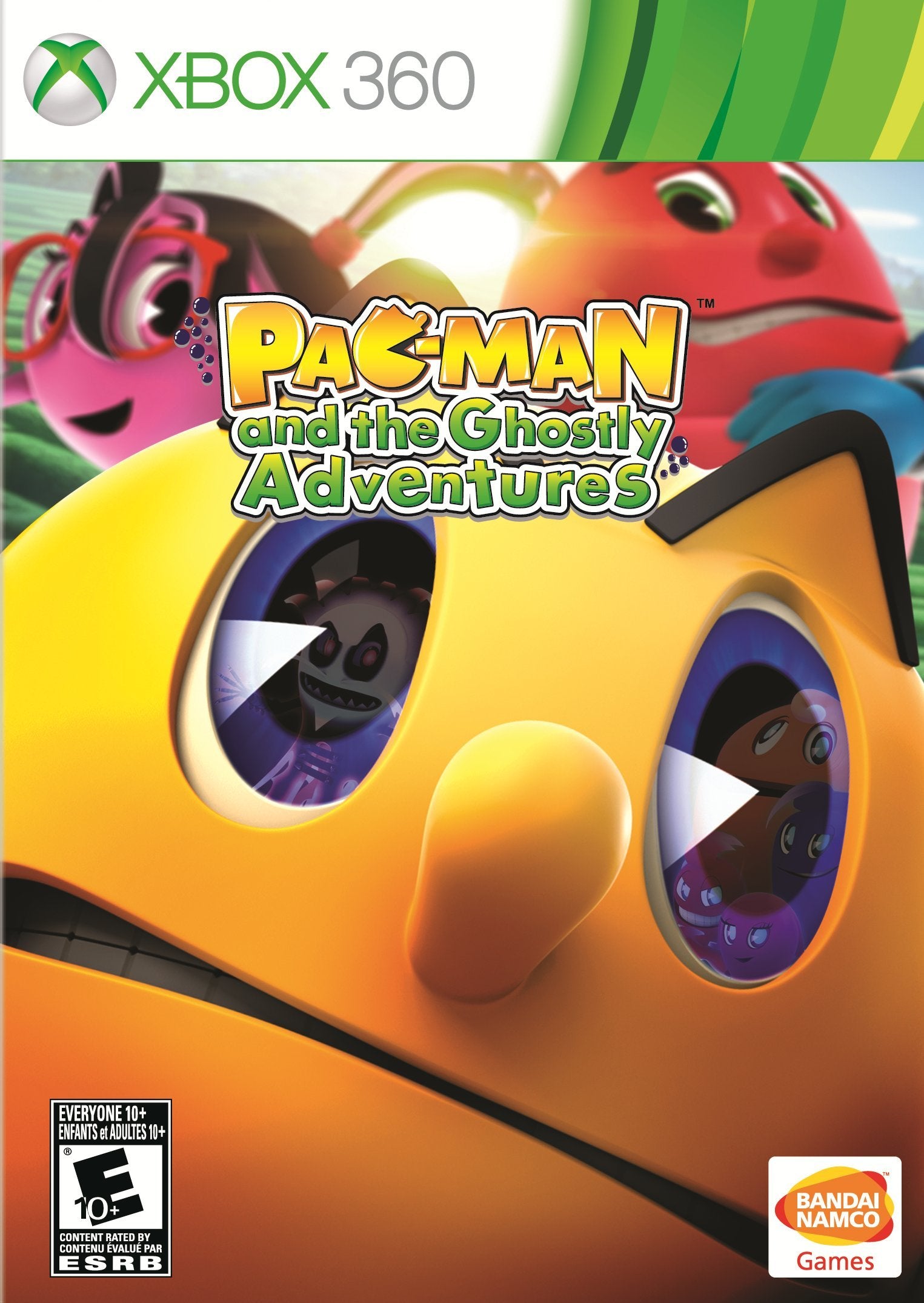 Pac-Man and the Ghostly Adventures Xbox 360 + Poster - Like New