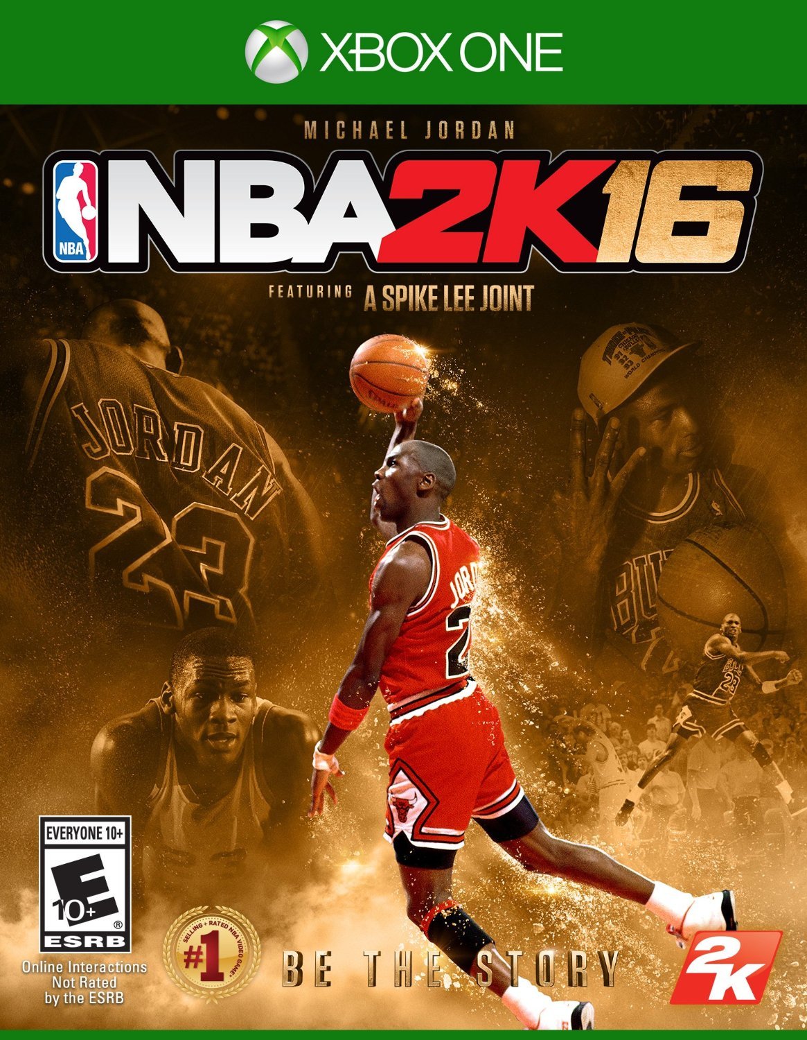 NBA 2K16 Michael Jordan Special Edition Xbox One + Sticker Complete - Excellent