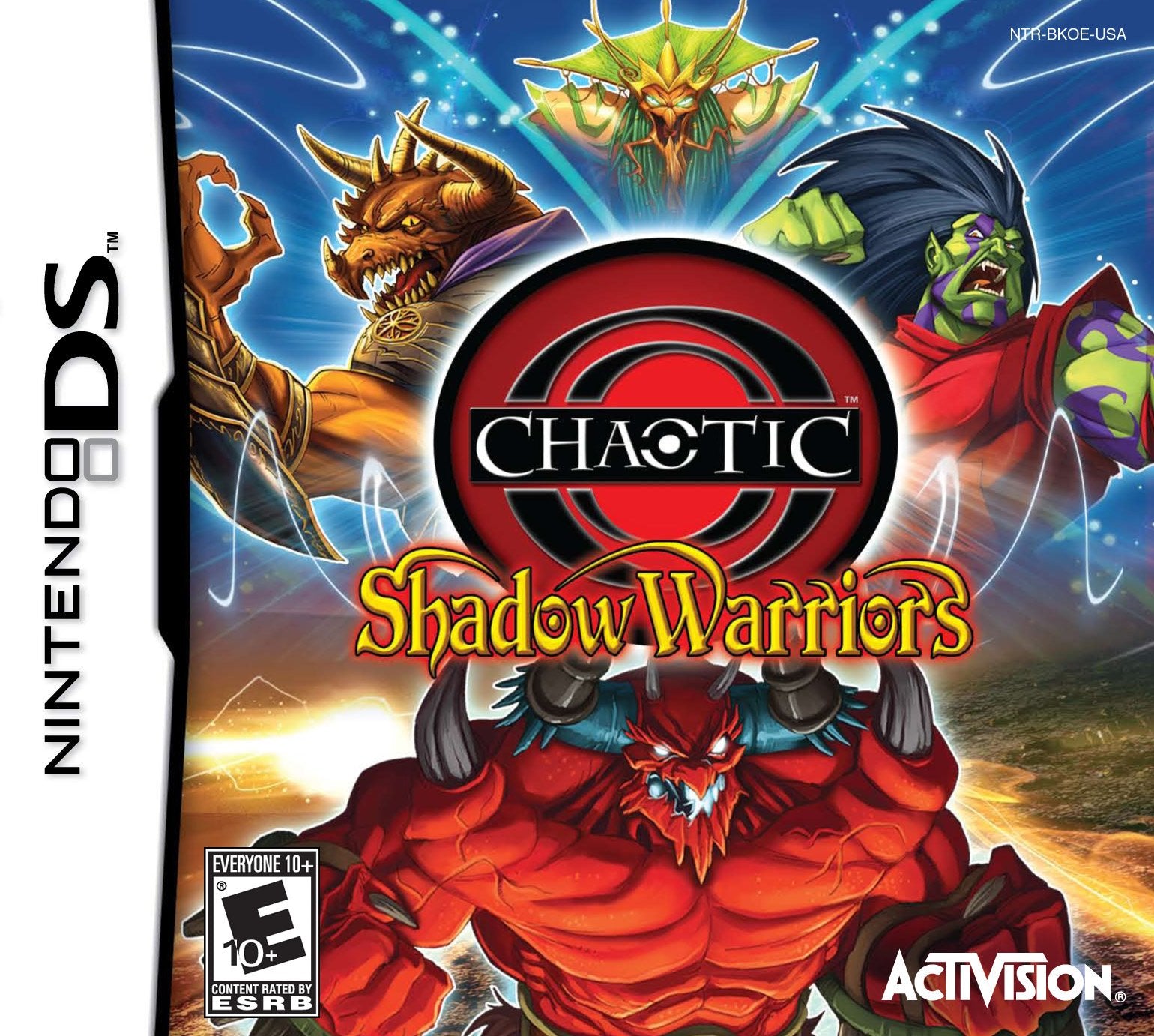 Chaotic Shadow Warriors Nintendo DS Complete - Excellent