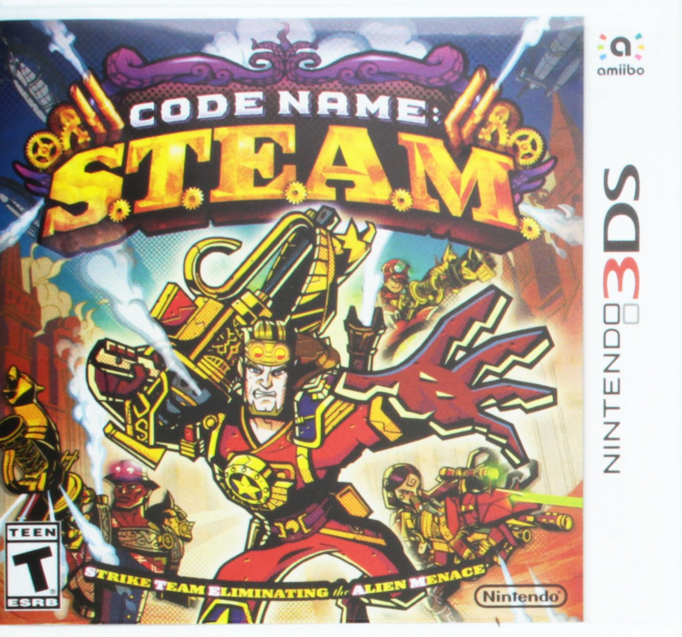 Code Name: S.T.E.A.M. - Nintendo 3DS Cart Only Authentic / Tested - Very Good