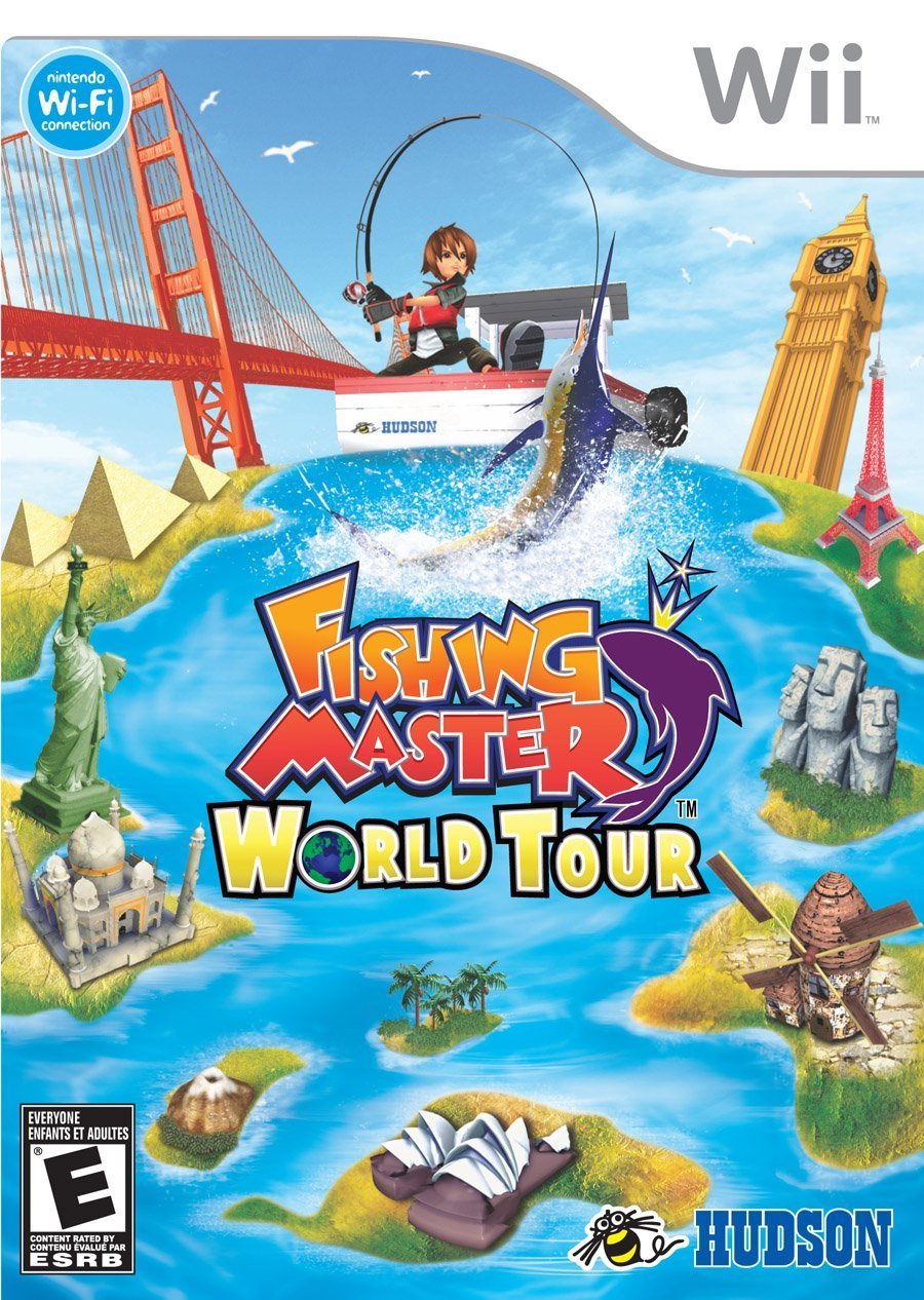 Fishing Master World Tour Nintendo Wii - Very Good
