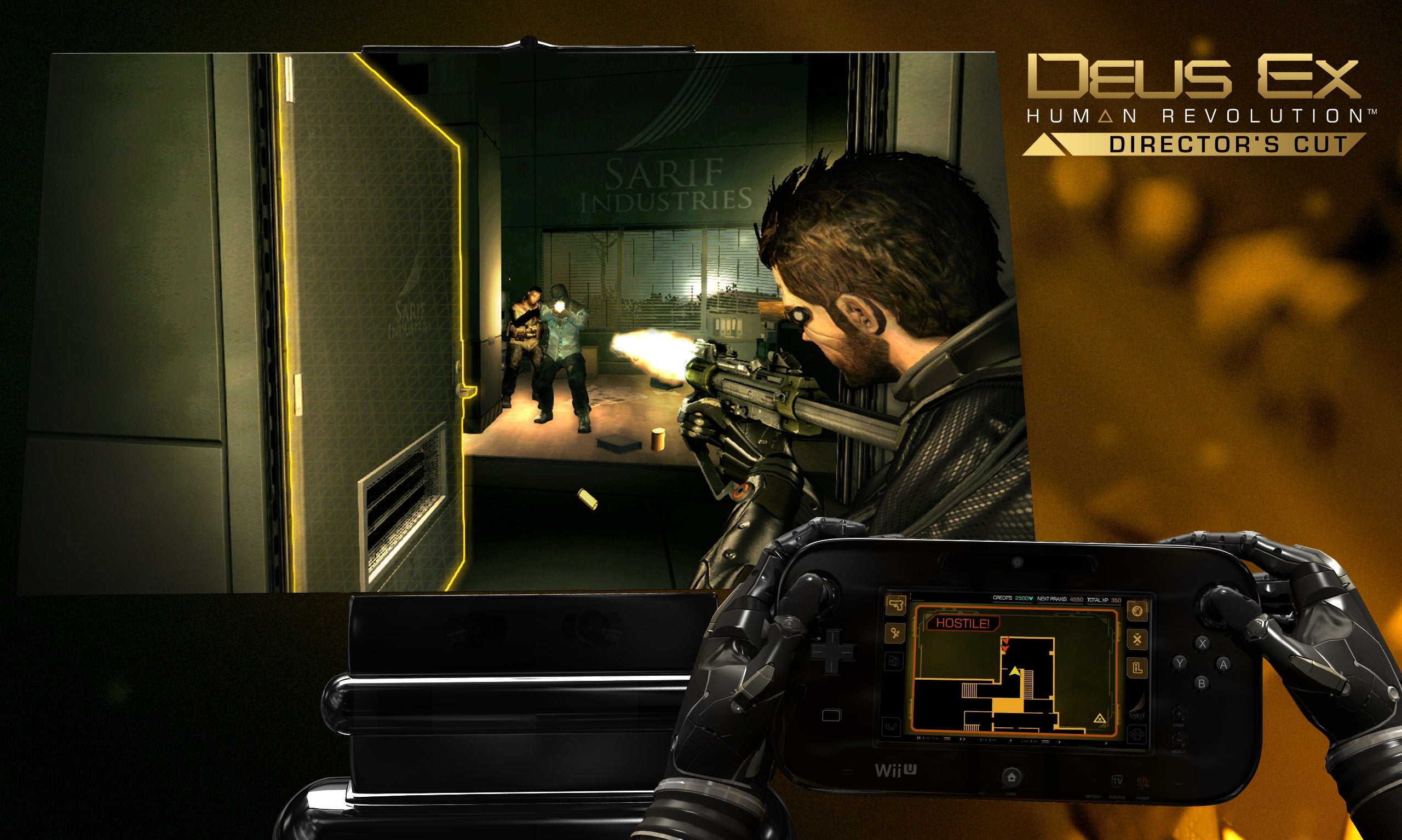 Deus Ex Human Revolution Director's Cut Nintendo Wii U - Like New