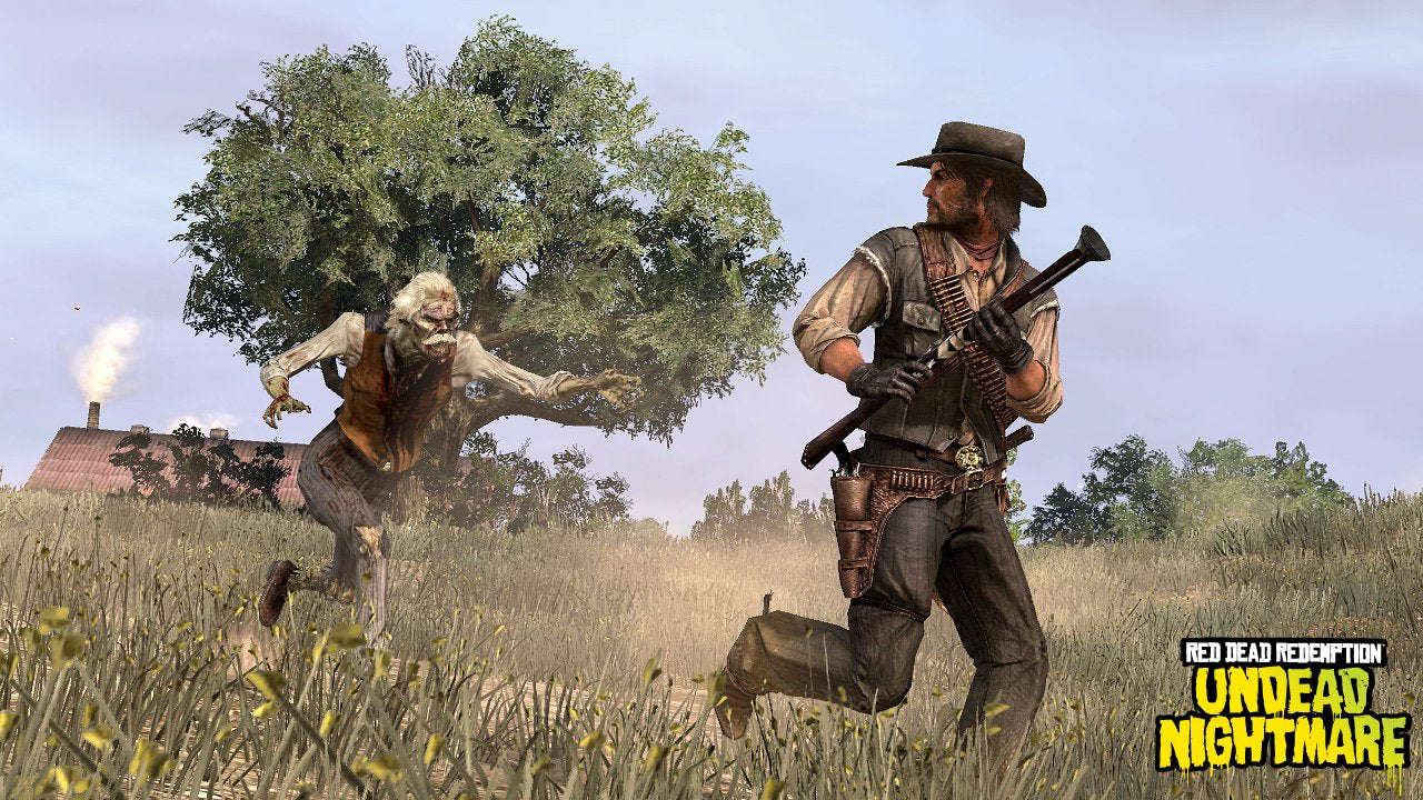 Red Dead Redemption Undead Nightmare Xbox 360 PH + Map Complete - Excellent