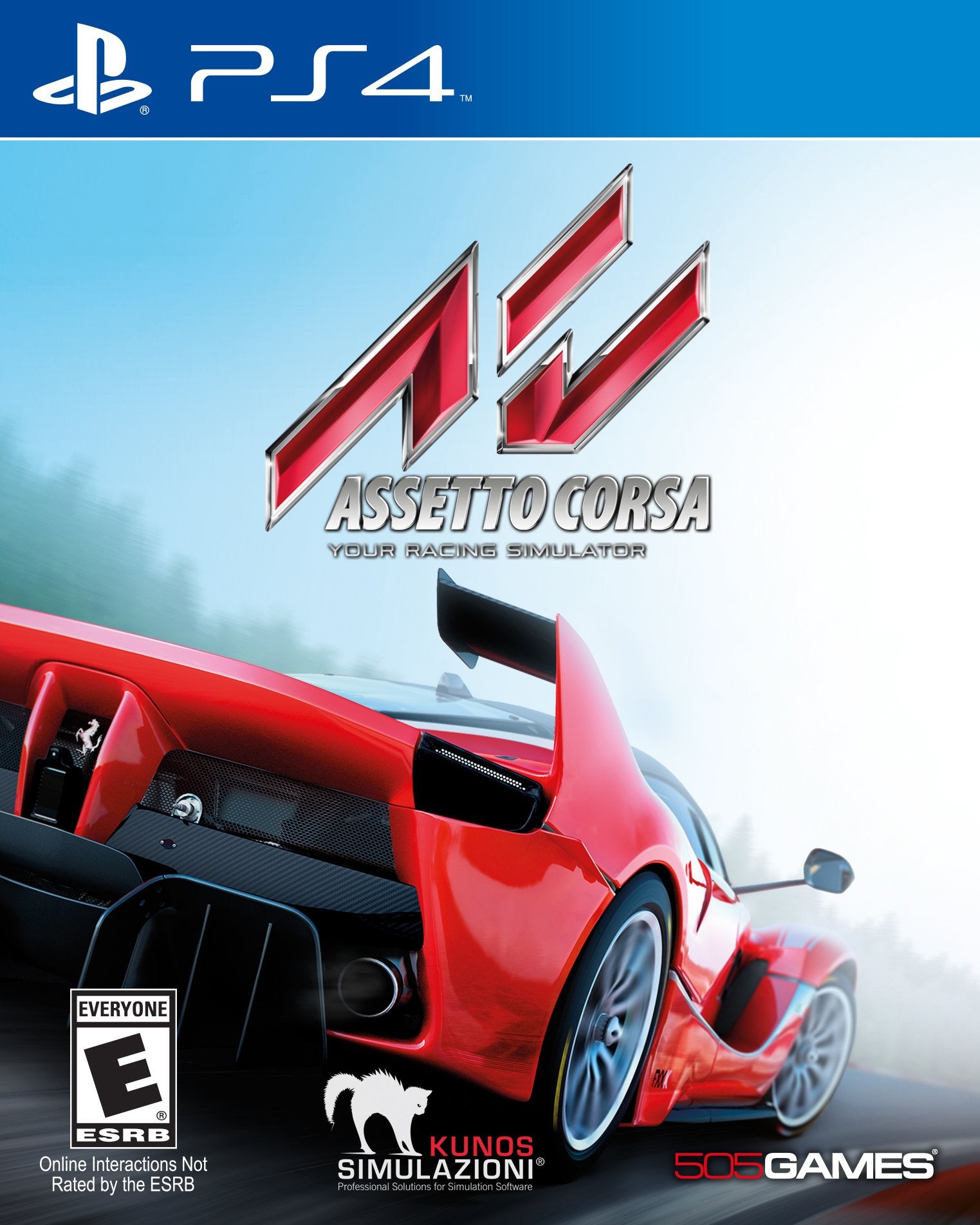 Assetto Corsa PS4 PlayStation 4 - Like New