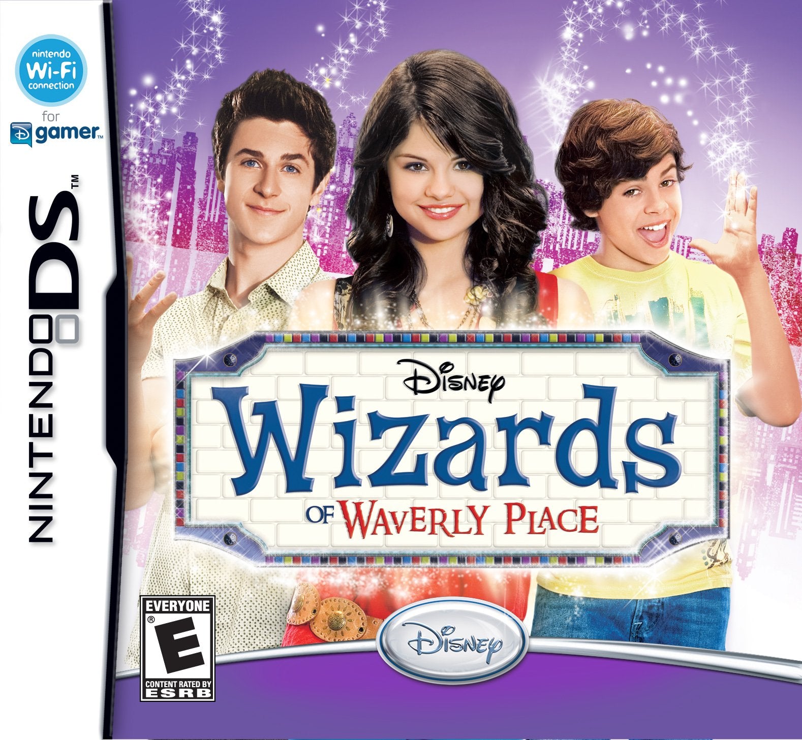 Wizards of Waverly Place Nintendo DS AD + Poster Complete CIB - Very Good