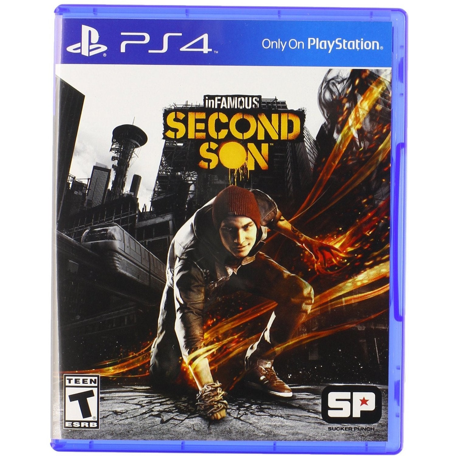 Infamous Second Son PS4 PlayStation 4 DD Complete CIB - Very Good