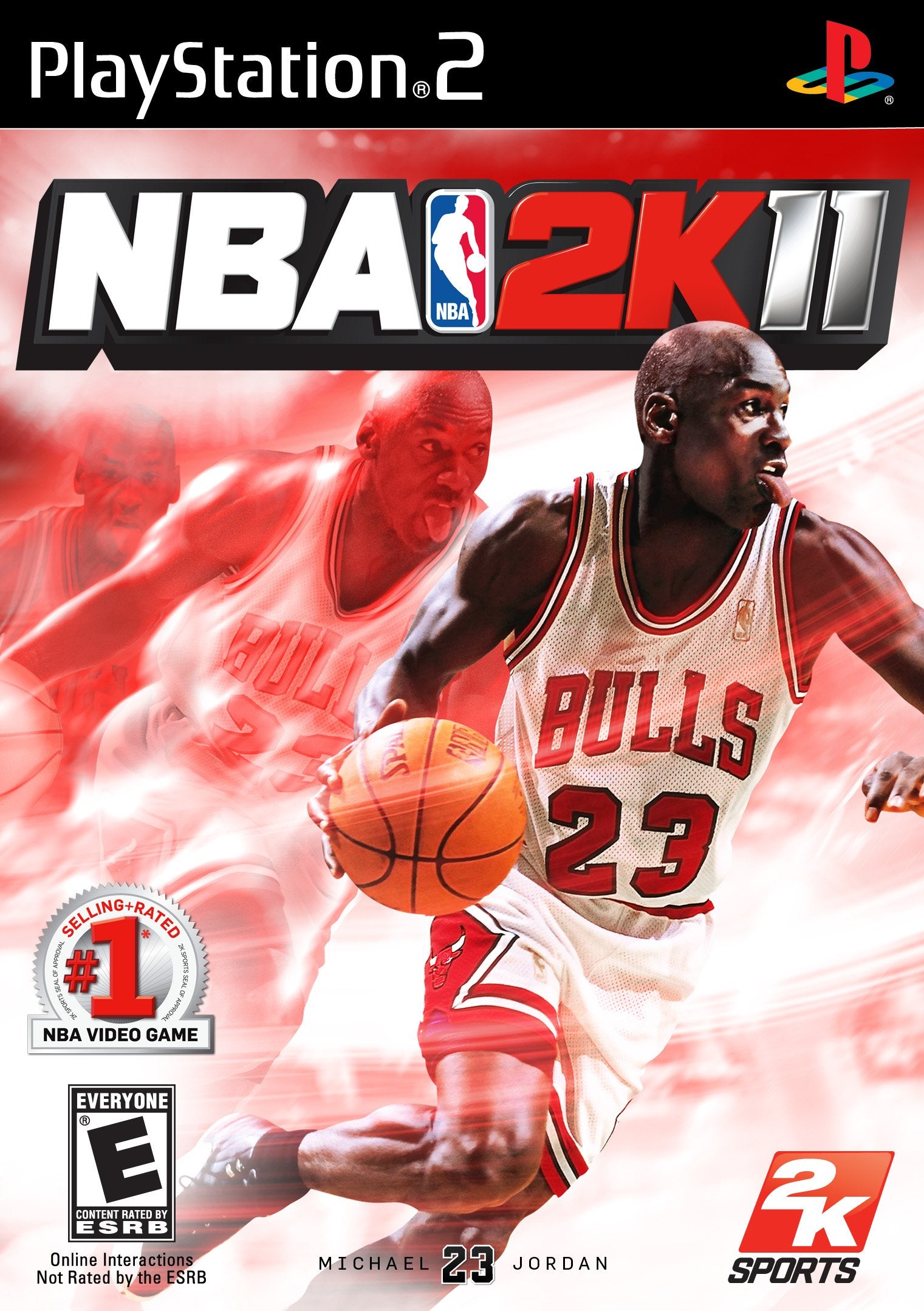 NBA 2K11 PS2 PlayStation 2 Michael Jordan Complete - Excellent