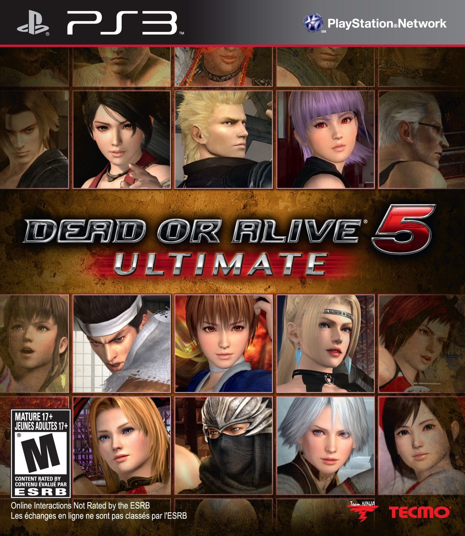 Dead or Alive 5 Ultimate PS3 PlayStation 3 - Like New