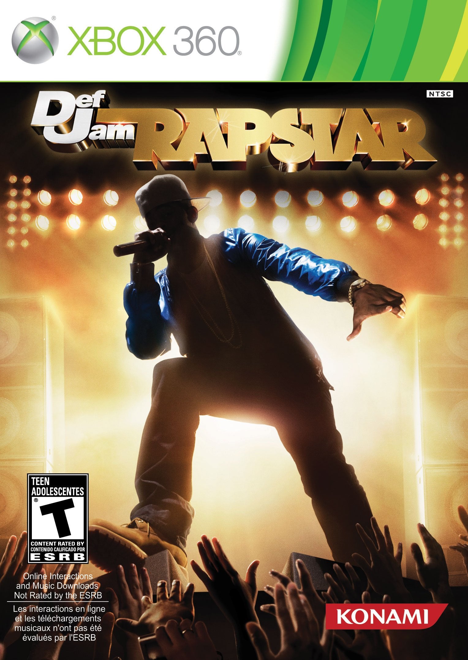 Def Jam Rapstar Xbox 360 AD/DD Complete CIB - Very Good