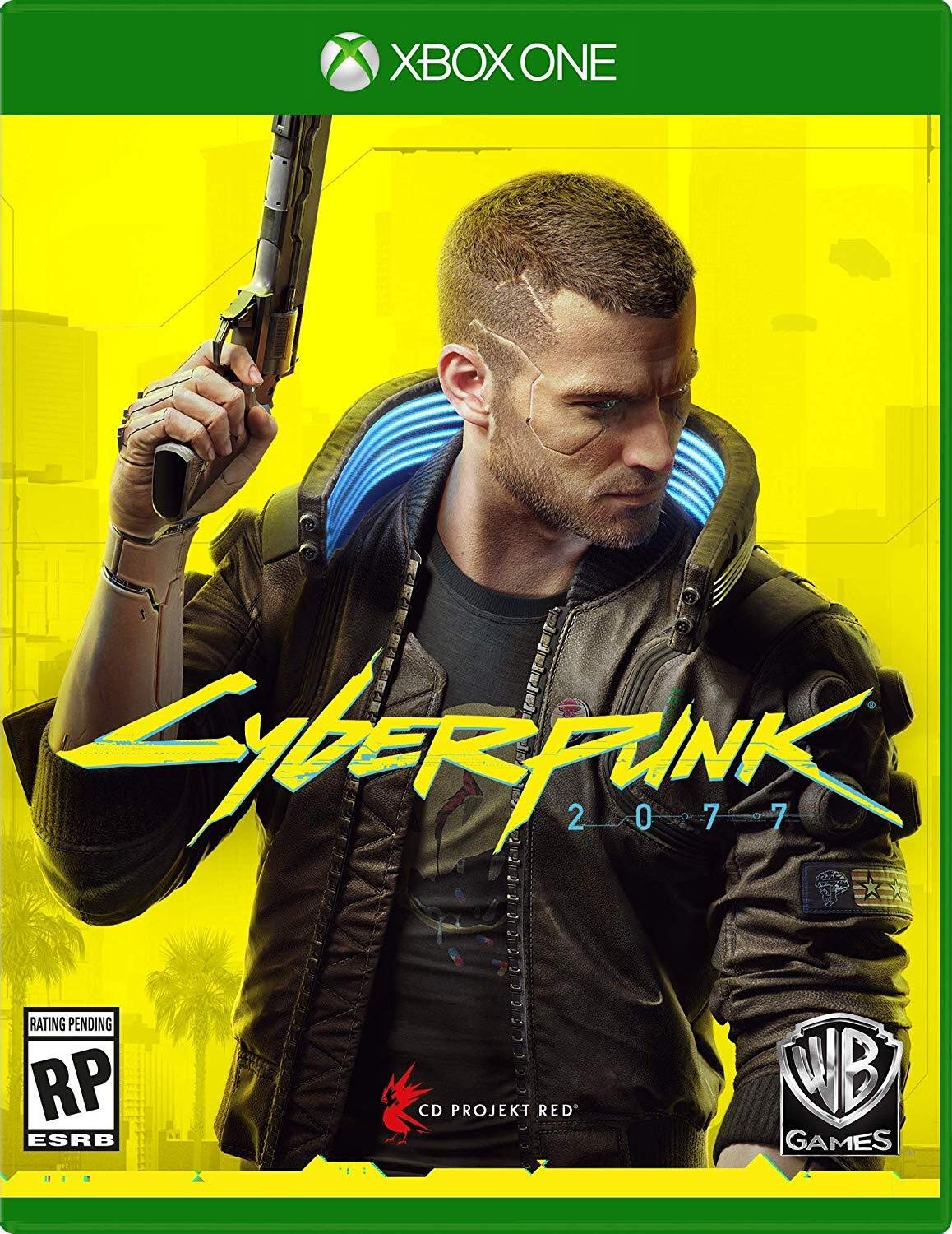 Cyberpunk 2077 Xbox One + Sleeve/Stickers/Map - Like New