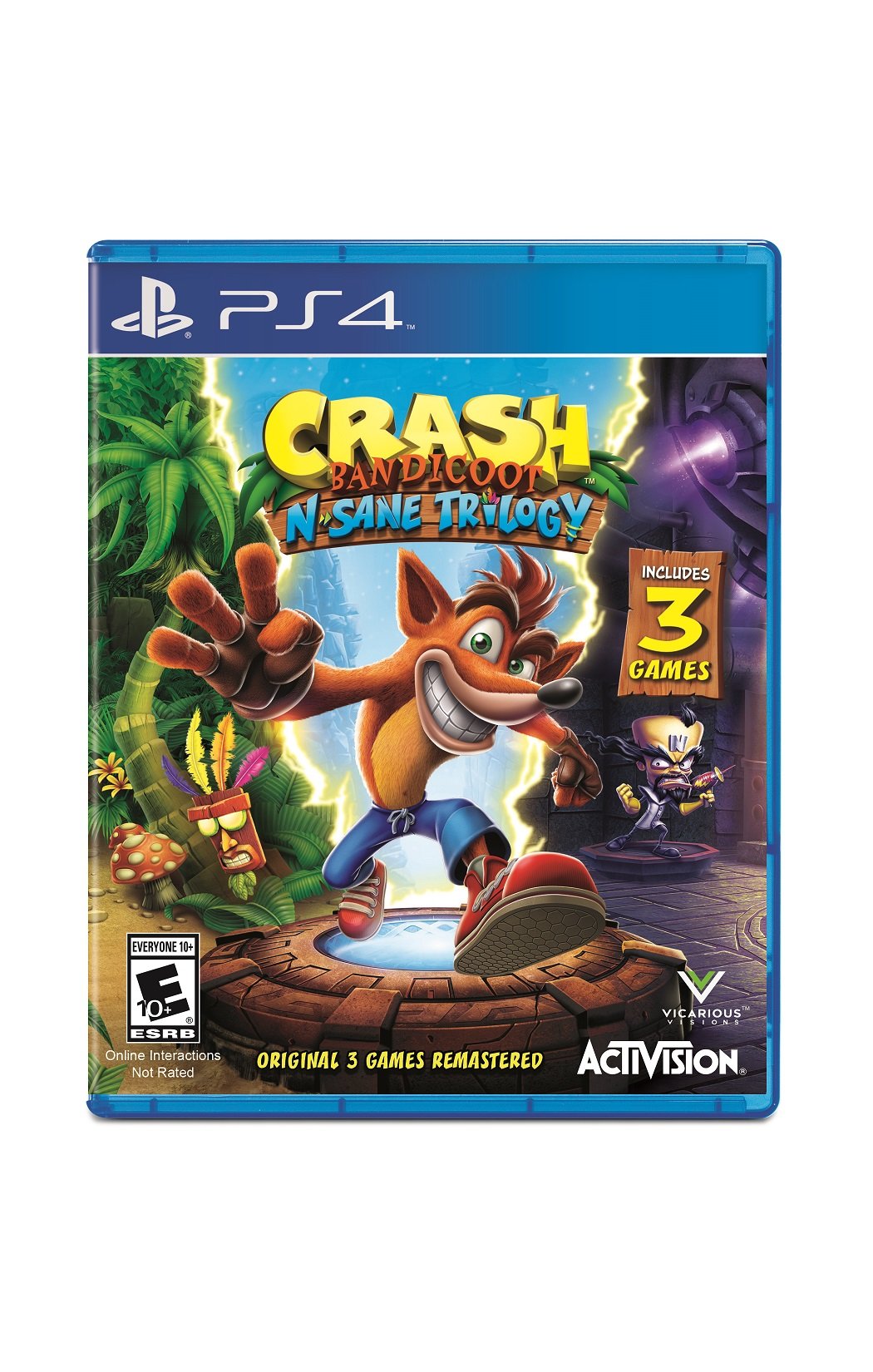 Crash Bandicoot N Sane Trilogy PS4 PlayStation 4 - Like New
