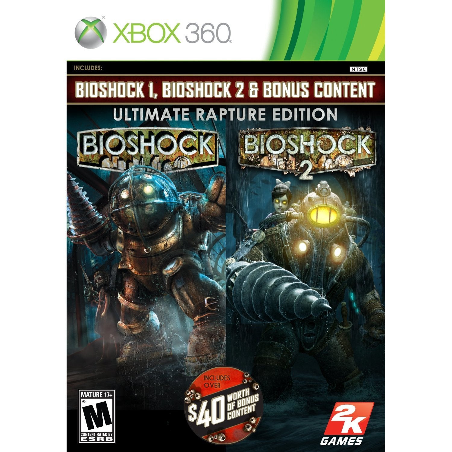 BioShock Ultimate Rapture Edition Xbox 360 w/ Sleeve - Like New