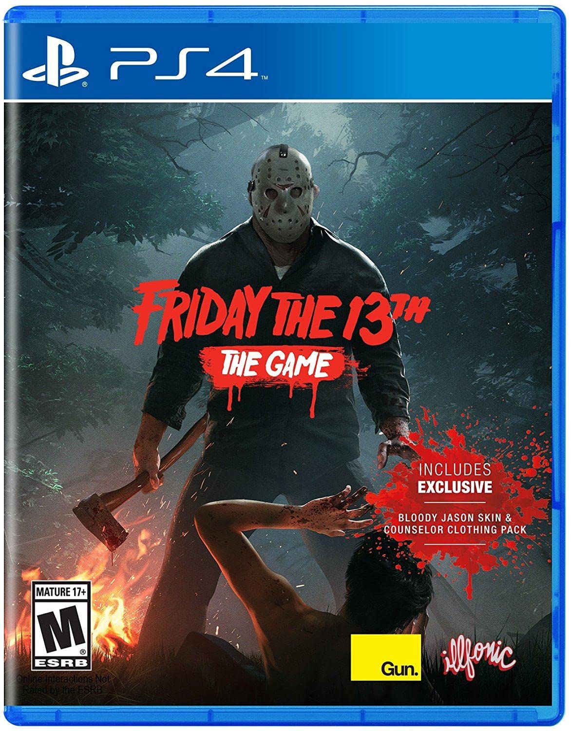 Friday The 13th The Game PS4 PlayStation 4 AD Complete CIB - Very Good