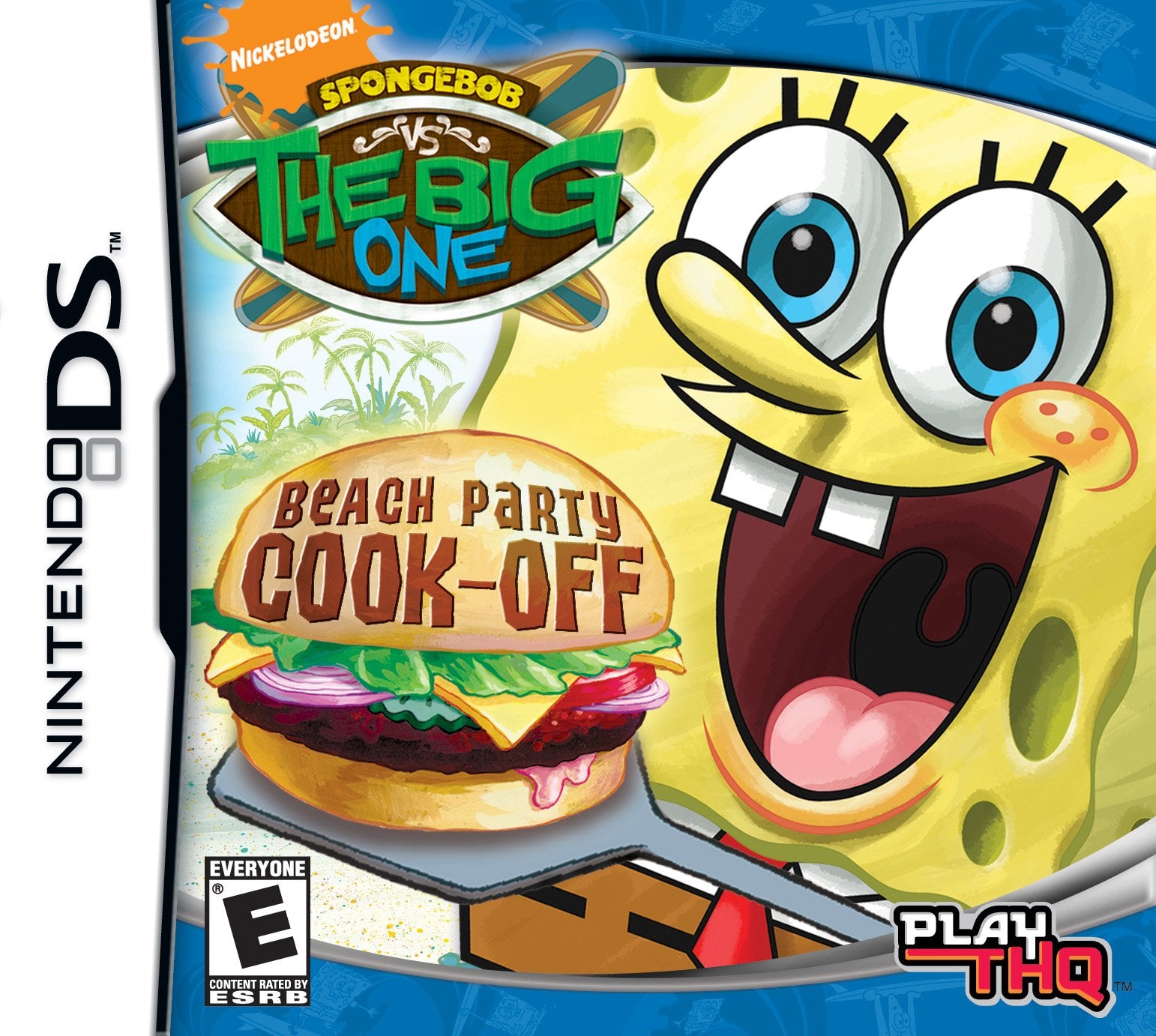 Spongebob The Big One Beach Party Cook-Off Nintendo DS - Like New