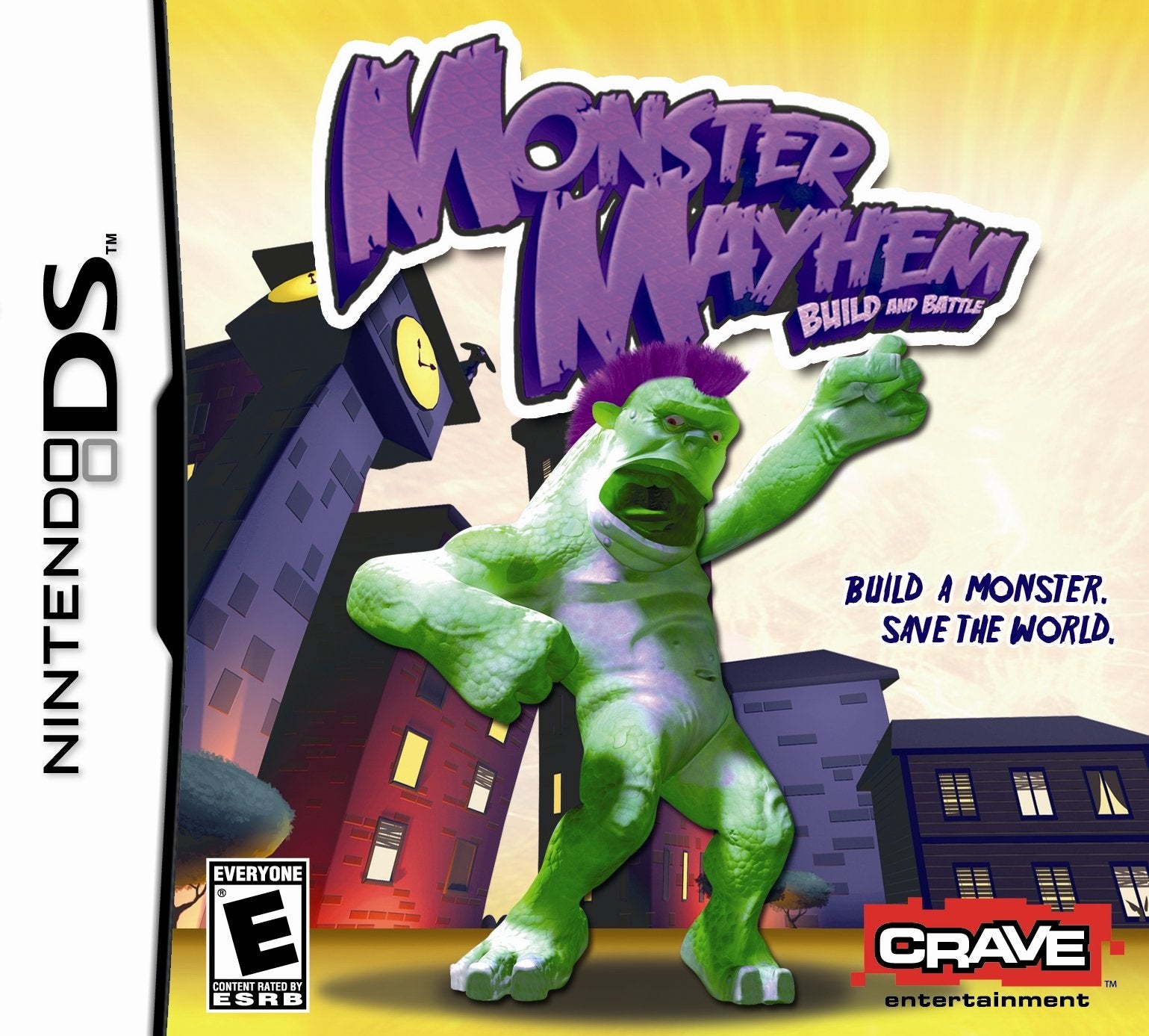 Monster Mayhem Build & Battle Nintendo DS - Like New