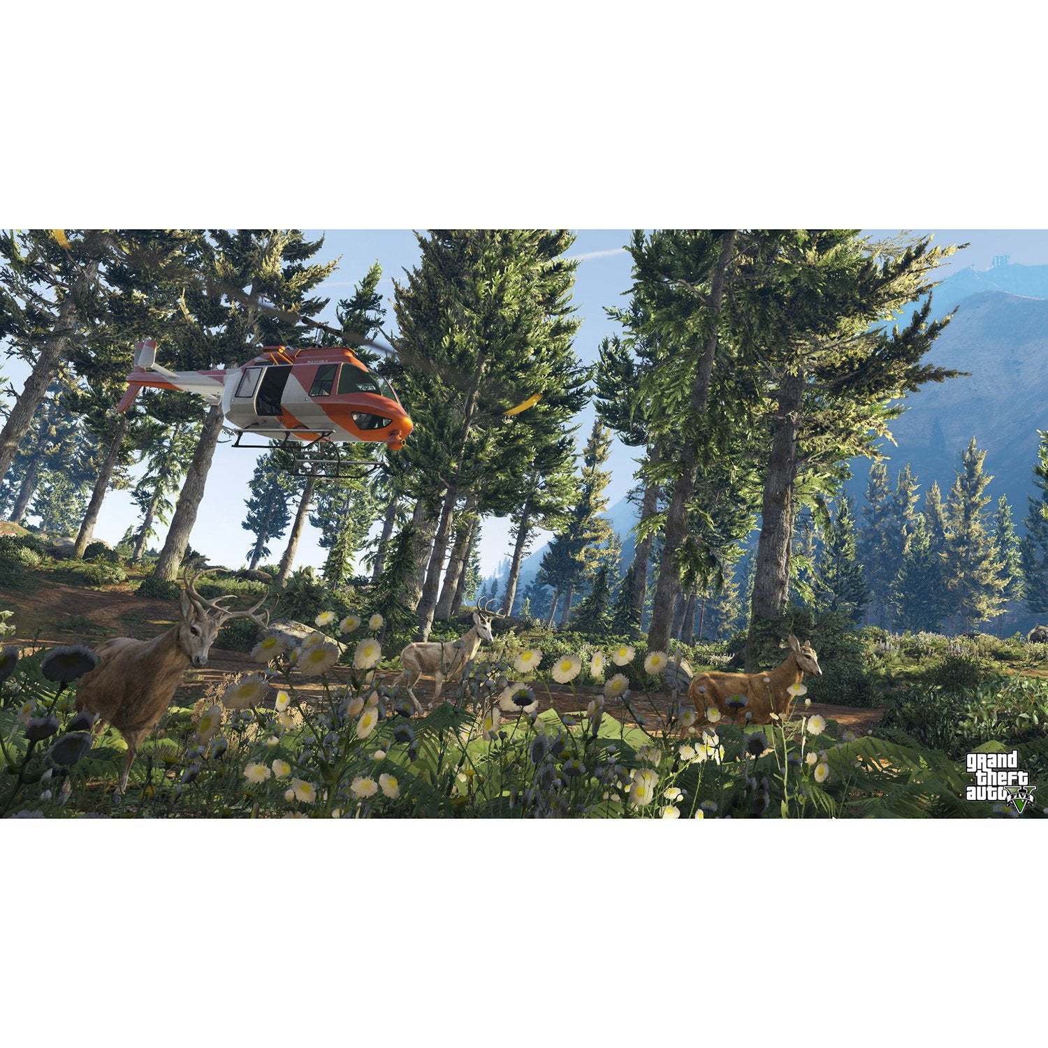 Grand Theft Auto V PS4 PlayStation 4 + Map Complete - Refurbished