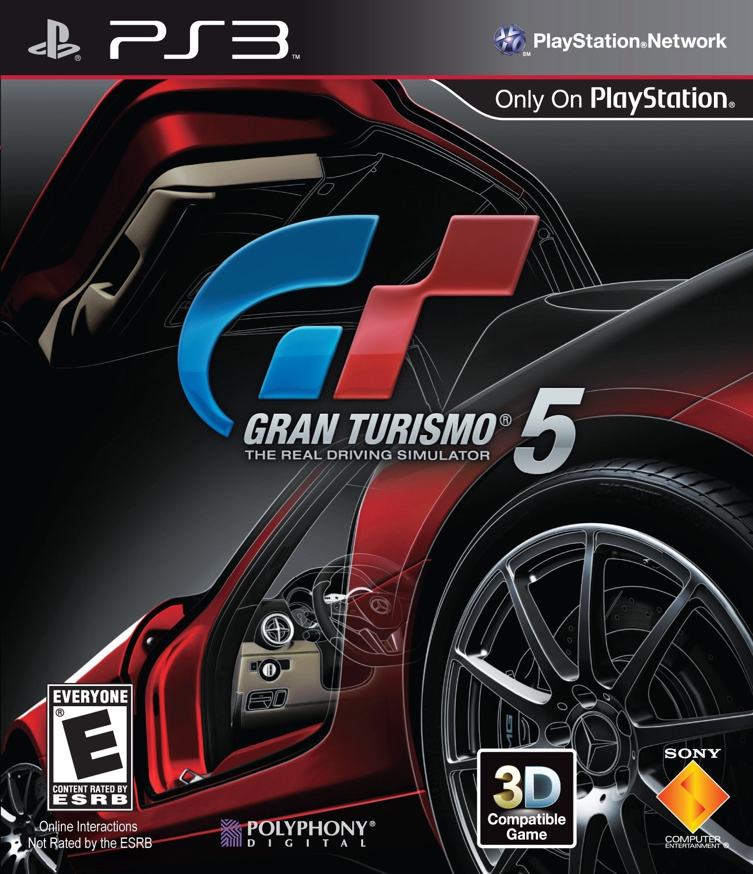Gran Turismo 5 PS3 PlayStation 3 - Like New