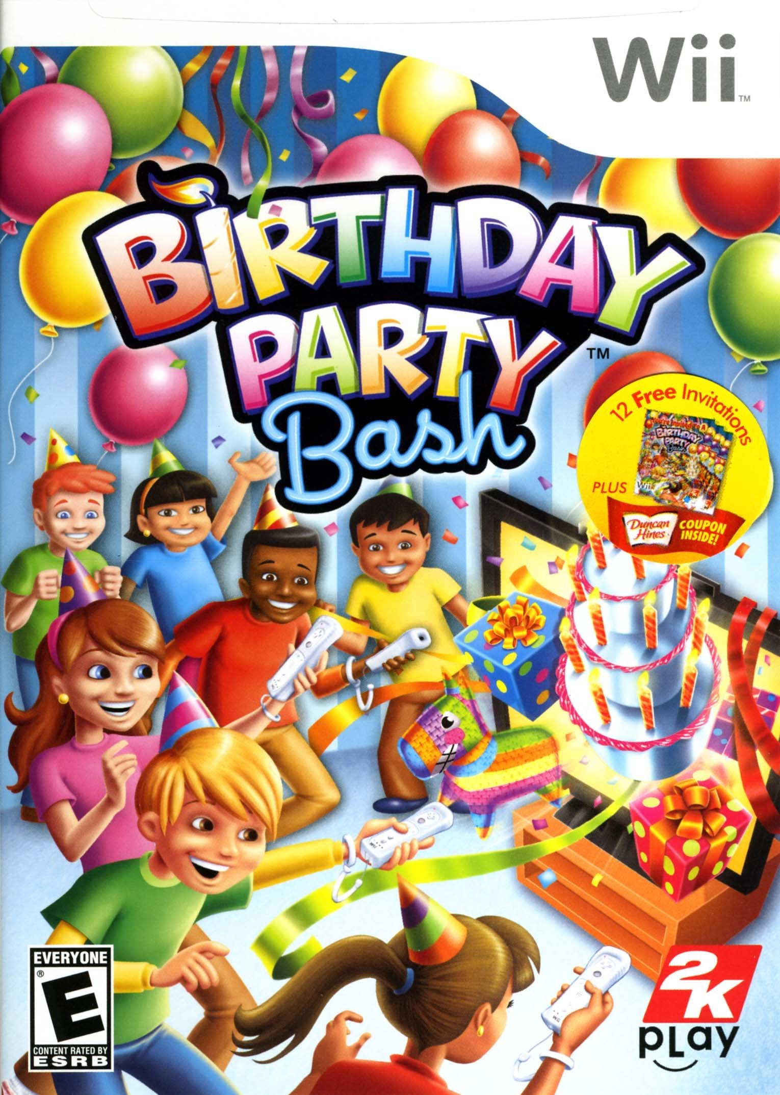 Birthday Party Bash Nintendo Wii - Very Good