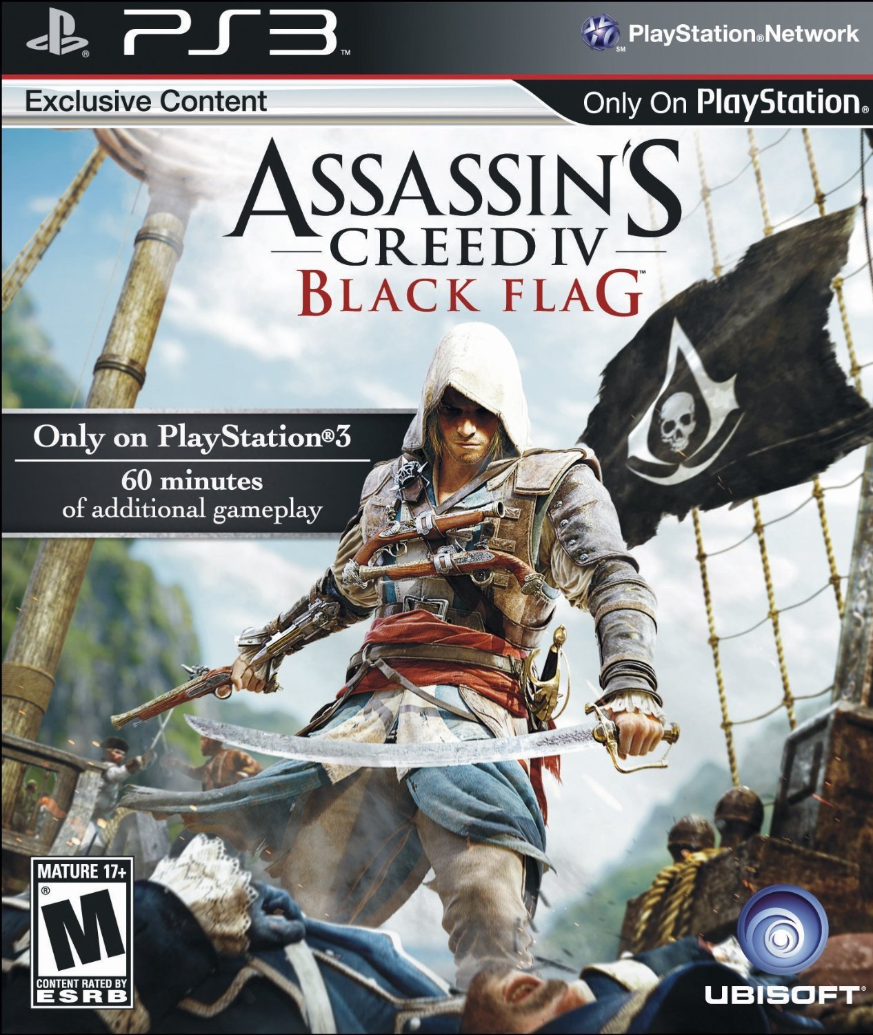 Assassin's Creed 4 Black Flag Target Ed PS3 PlayStation 3 Complete - Excellent