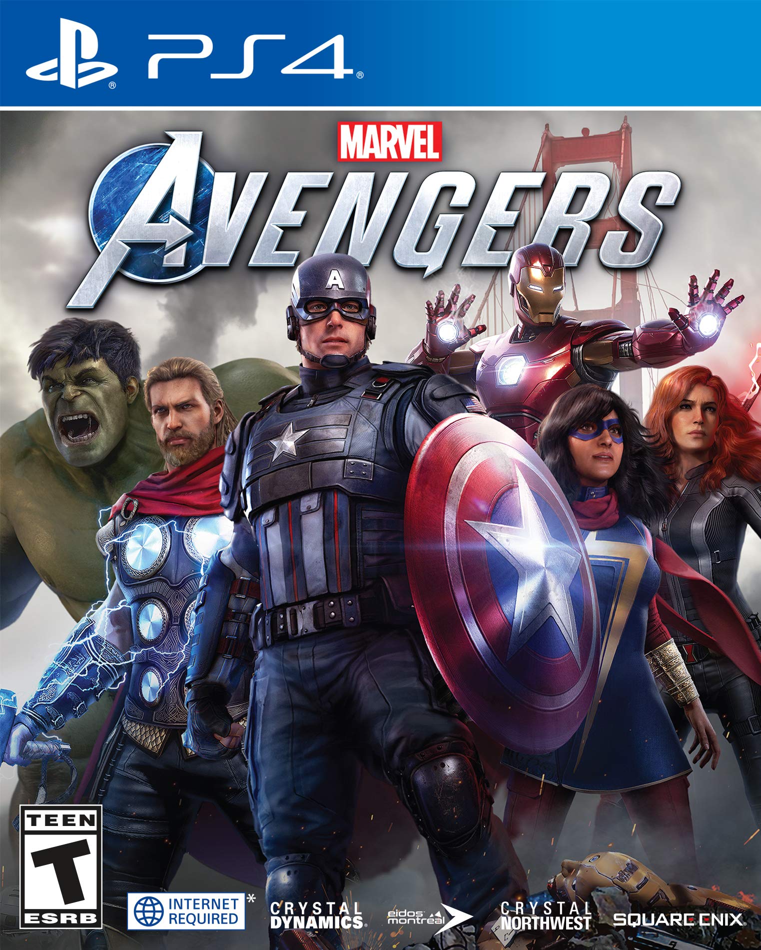 Marvels Avengers PS4 PlayStation 4 - Like New