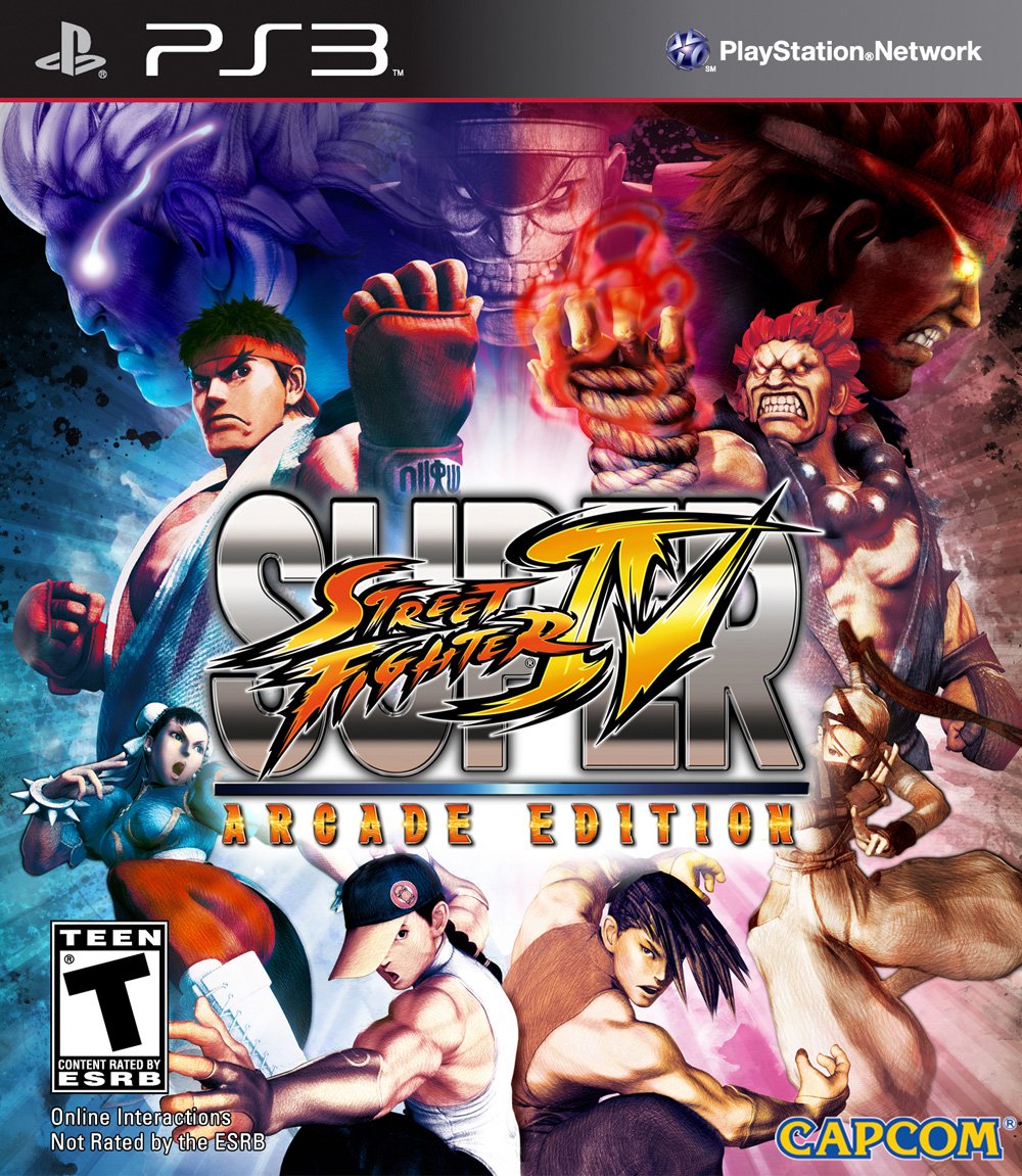 Super Street Fighter IV Arcade Edition PS3 PlayStation 3 AD Complete CIB - Very Good