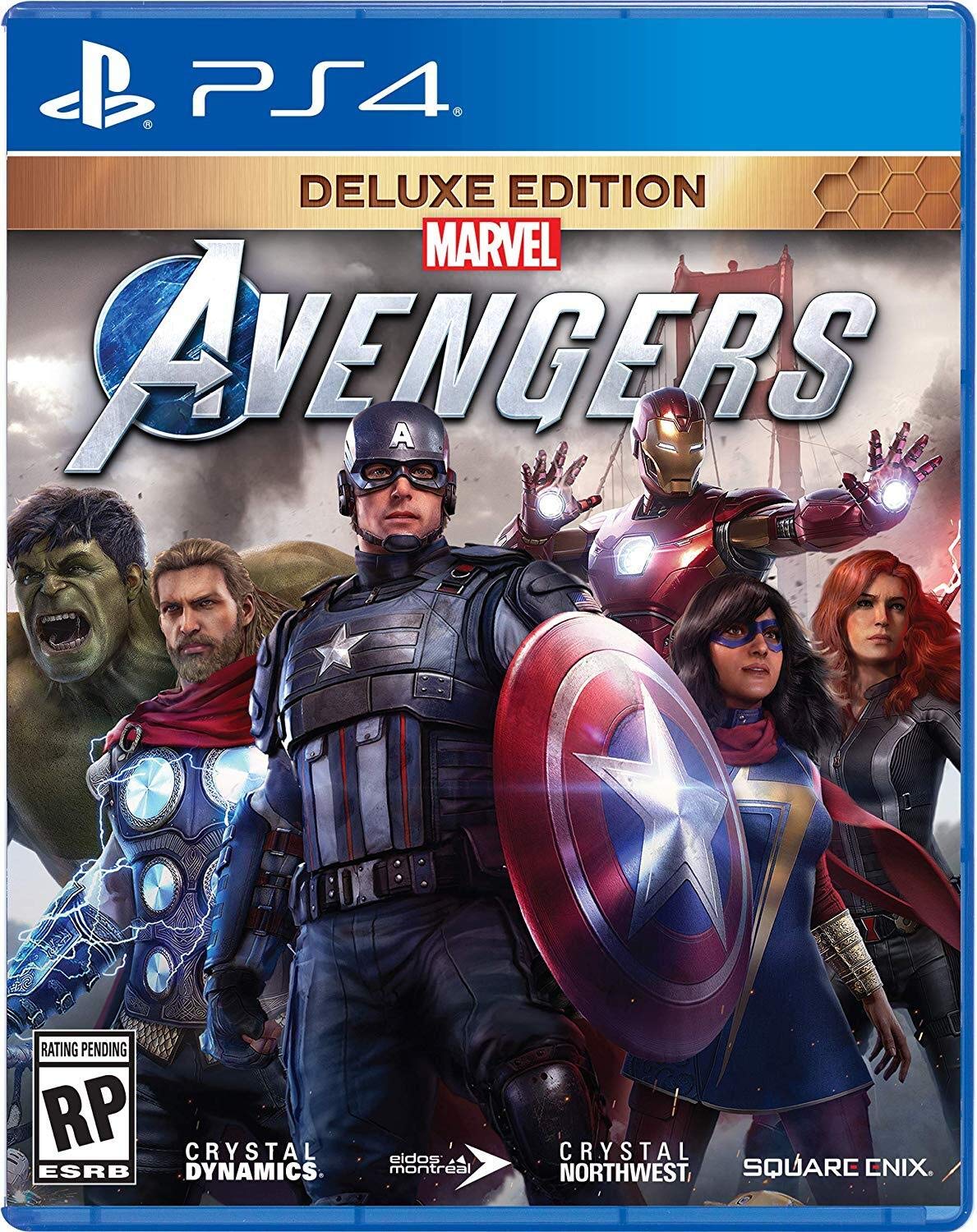 Marvel's Avengers Deluxe Edition PS4 PlayStation 4 - Like New