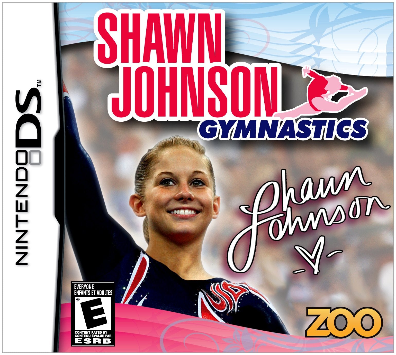 Shawn Johnson Gymnastics Nintendo DS AD - Very Good