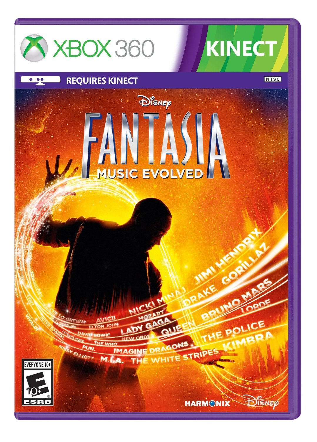 Disney Fantasia Music Evolved Xbox 360 Complete - Excellent