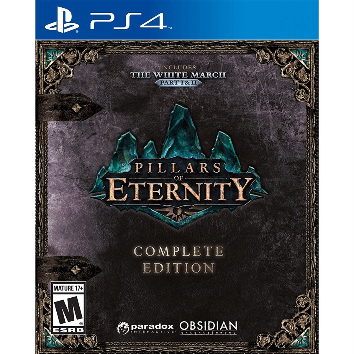 Pillars of Eternity Complete Edition PS4 PlayStation 4 AD Complete CIB - Very Good