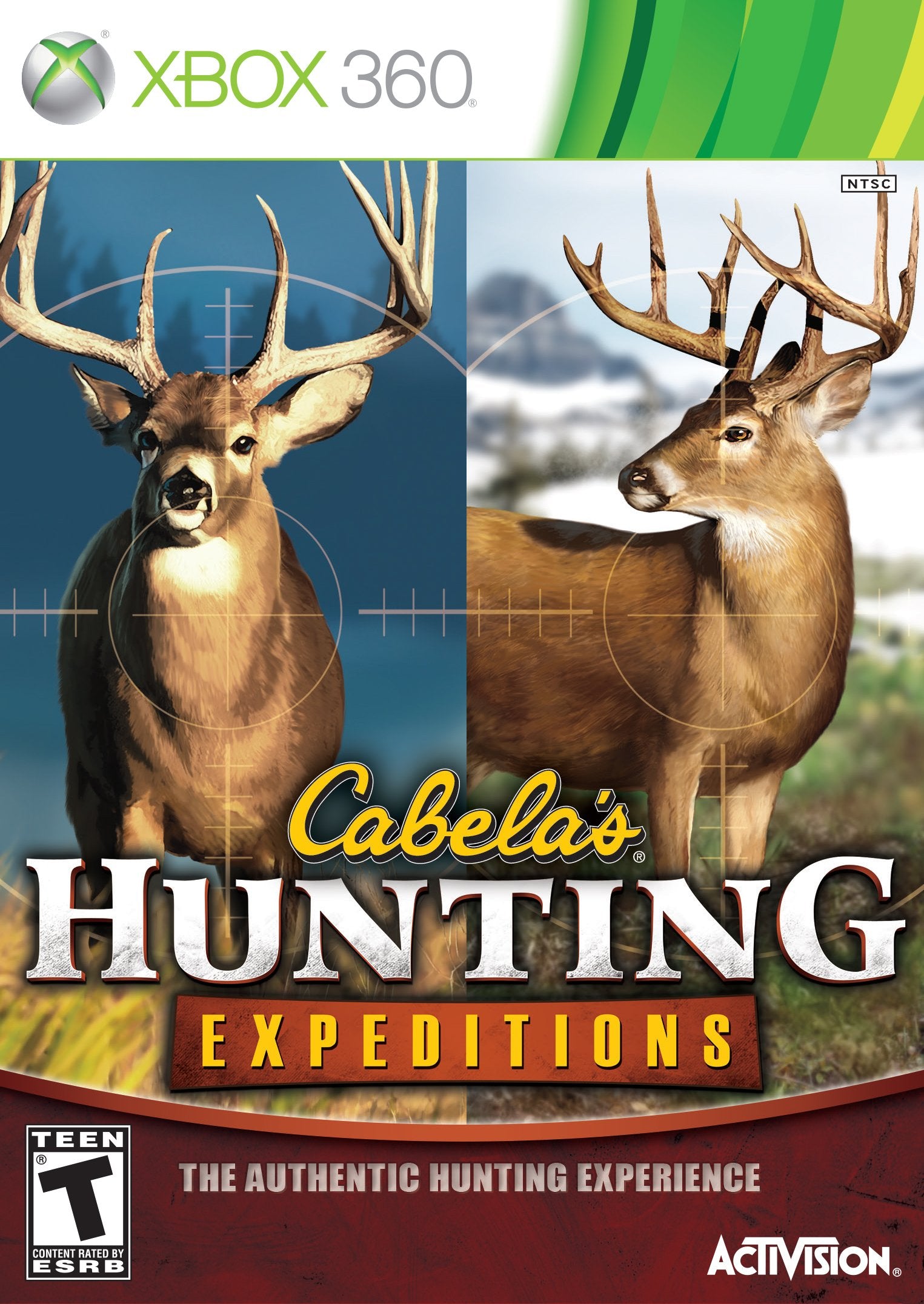 Cabela's Hunting Expeditions Xbox 360 AD/MD Complete CIB - Very Good