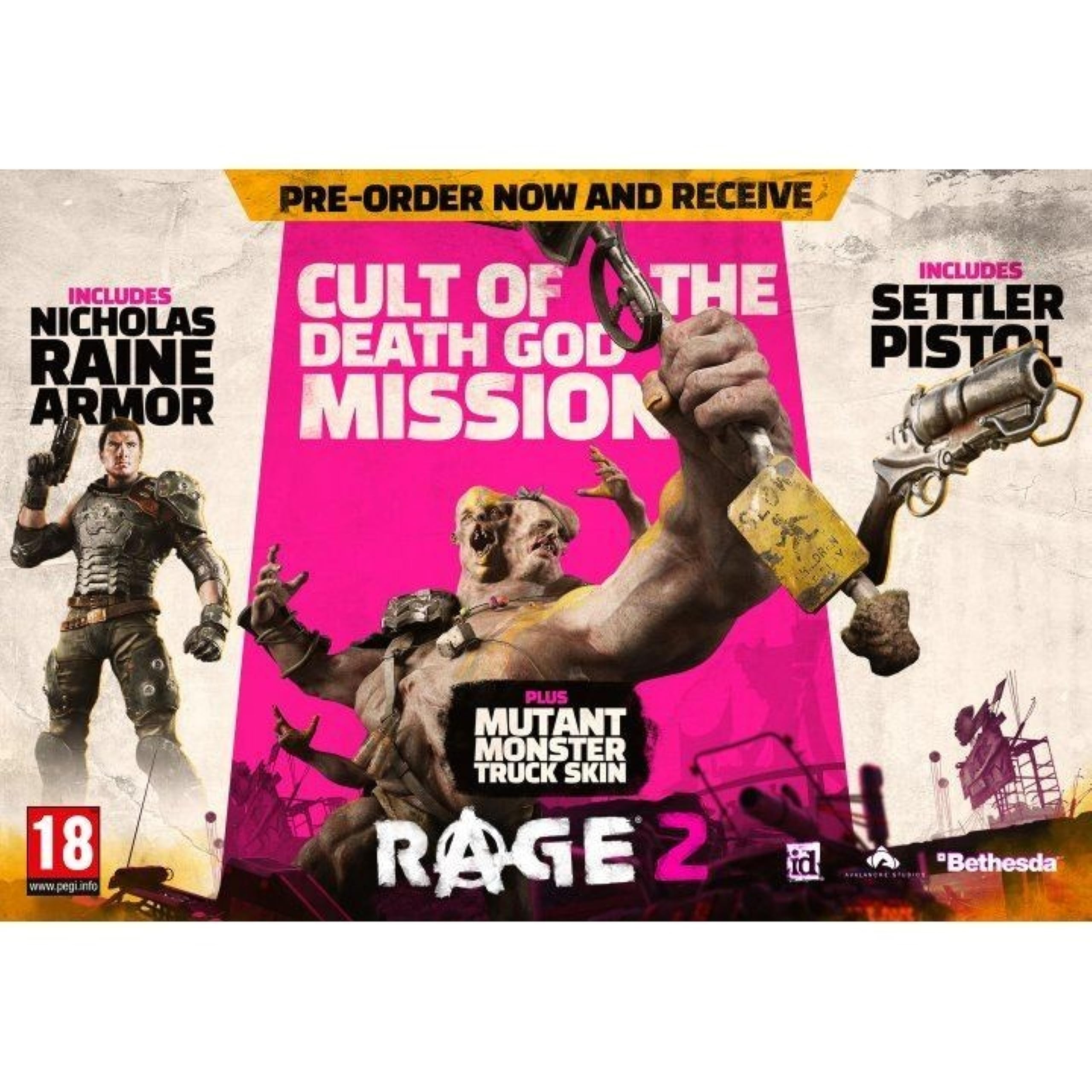 Rage 2 PS4 PlayStation 4 - Like New