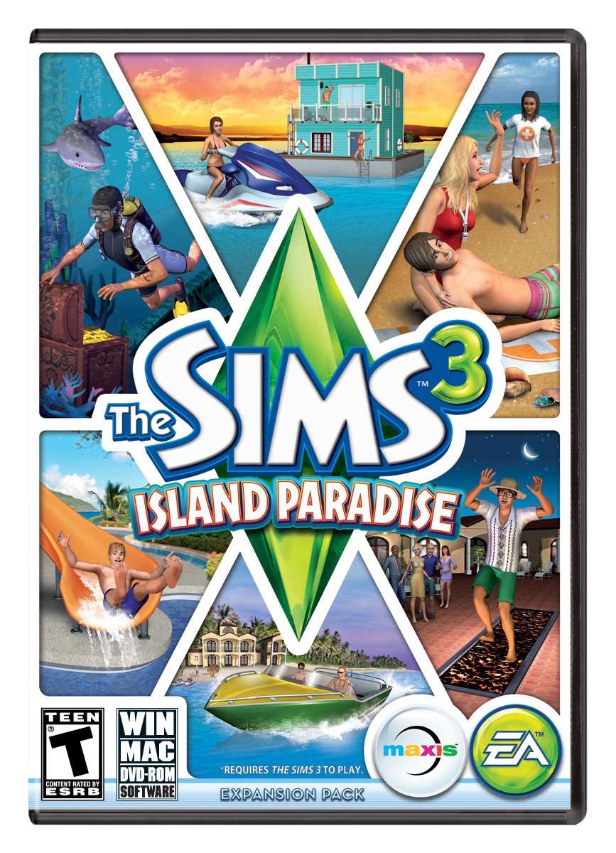 The Sims 3 Island Paradise Expansion Pack PC - Like New