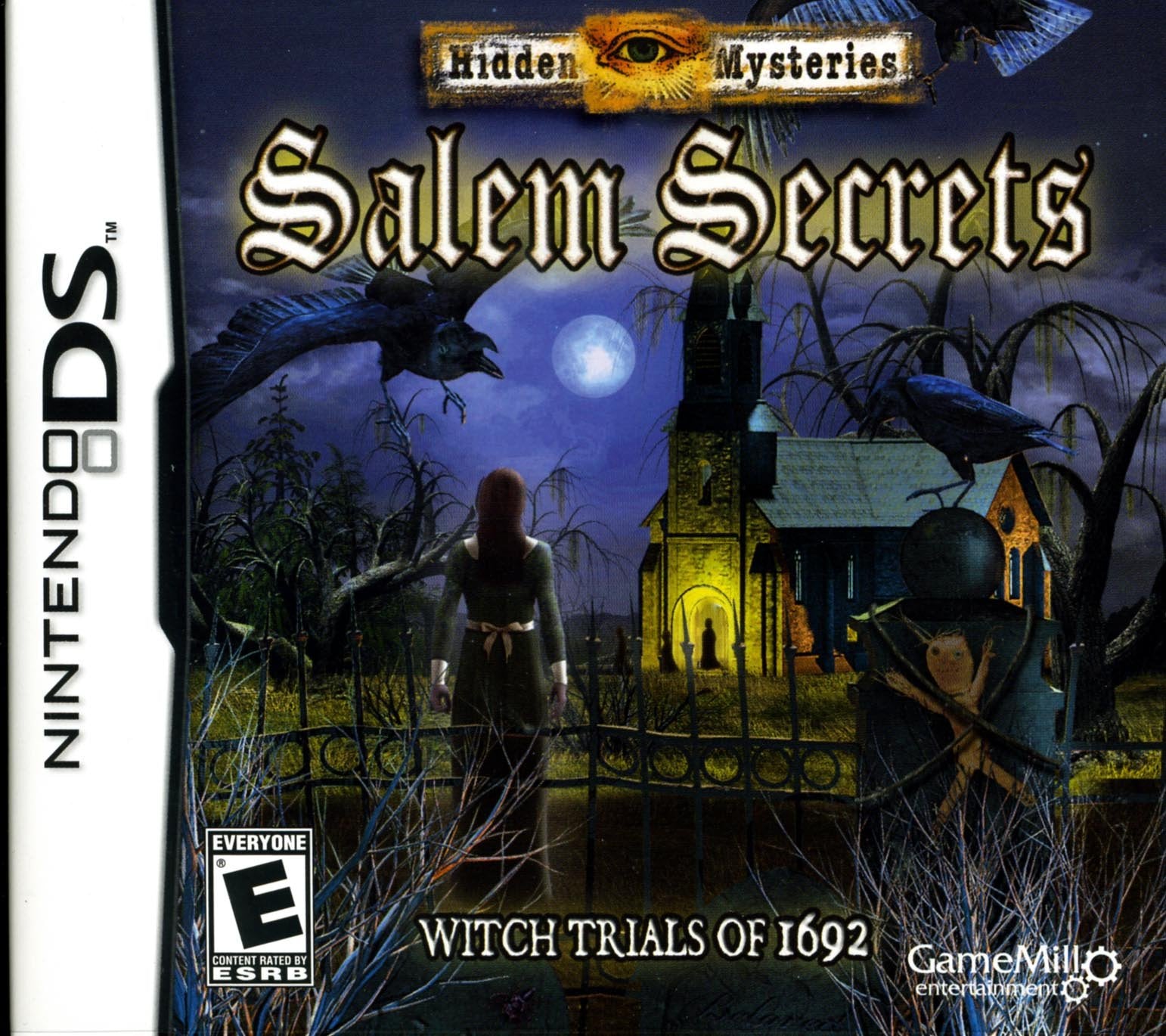 Hidden Mysteries Salem Secrets Nintendo DS - Like New