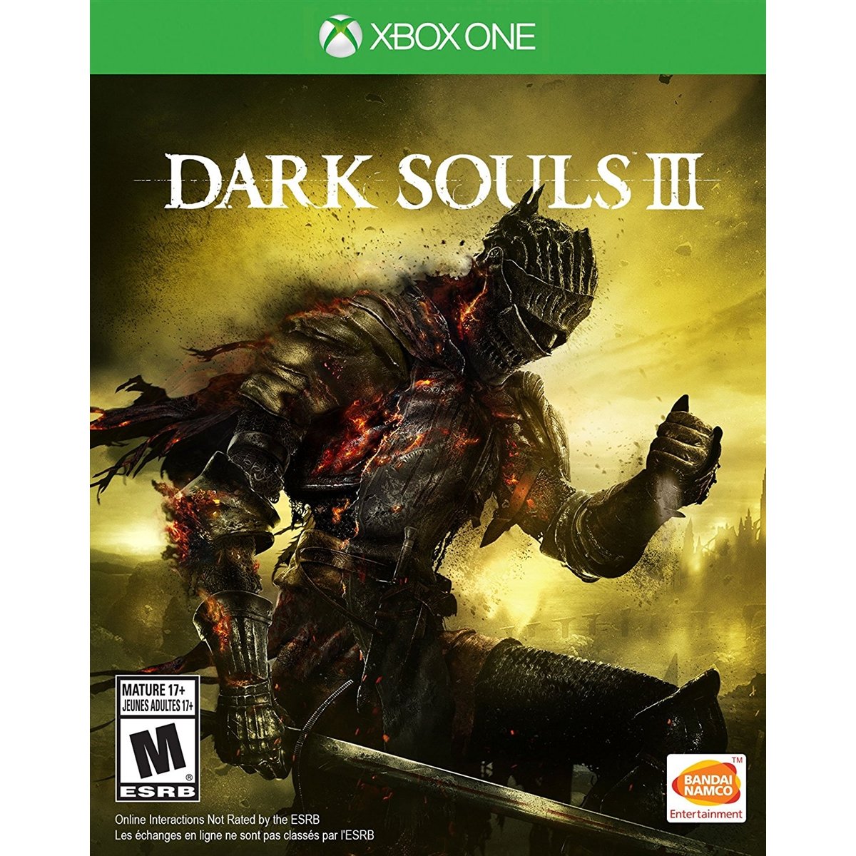 Dark Souls III Xbox One AD Complete CIB - Very Good