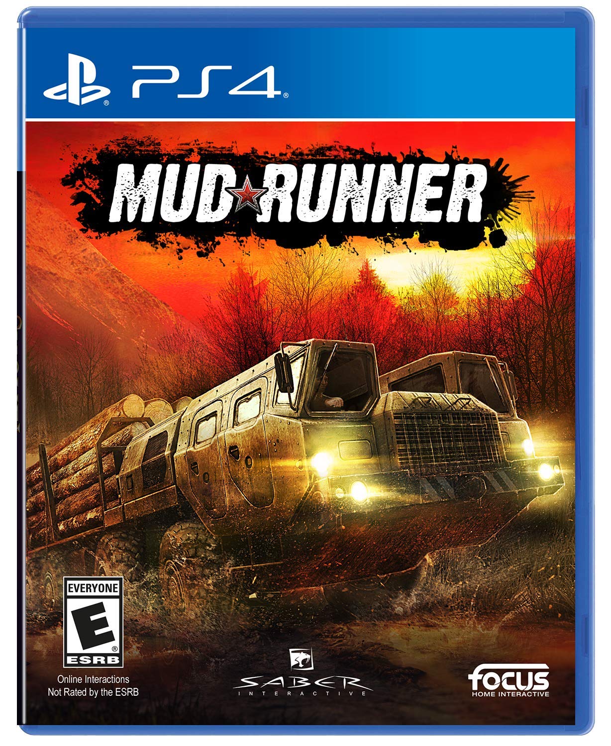 MudRunner PS4 PlayStation 4 AD Complete CIB - Very Good
