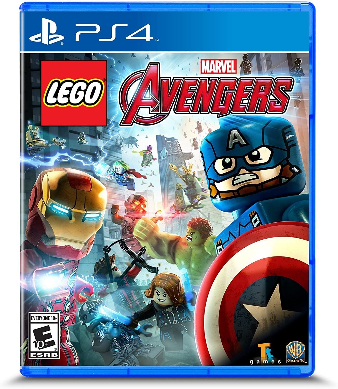 LEGO Marvel Avengers PlayStation Hits PS4 PlayStation 4 AD Complete CIB - Very Good
