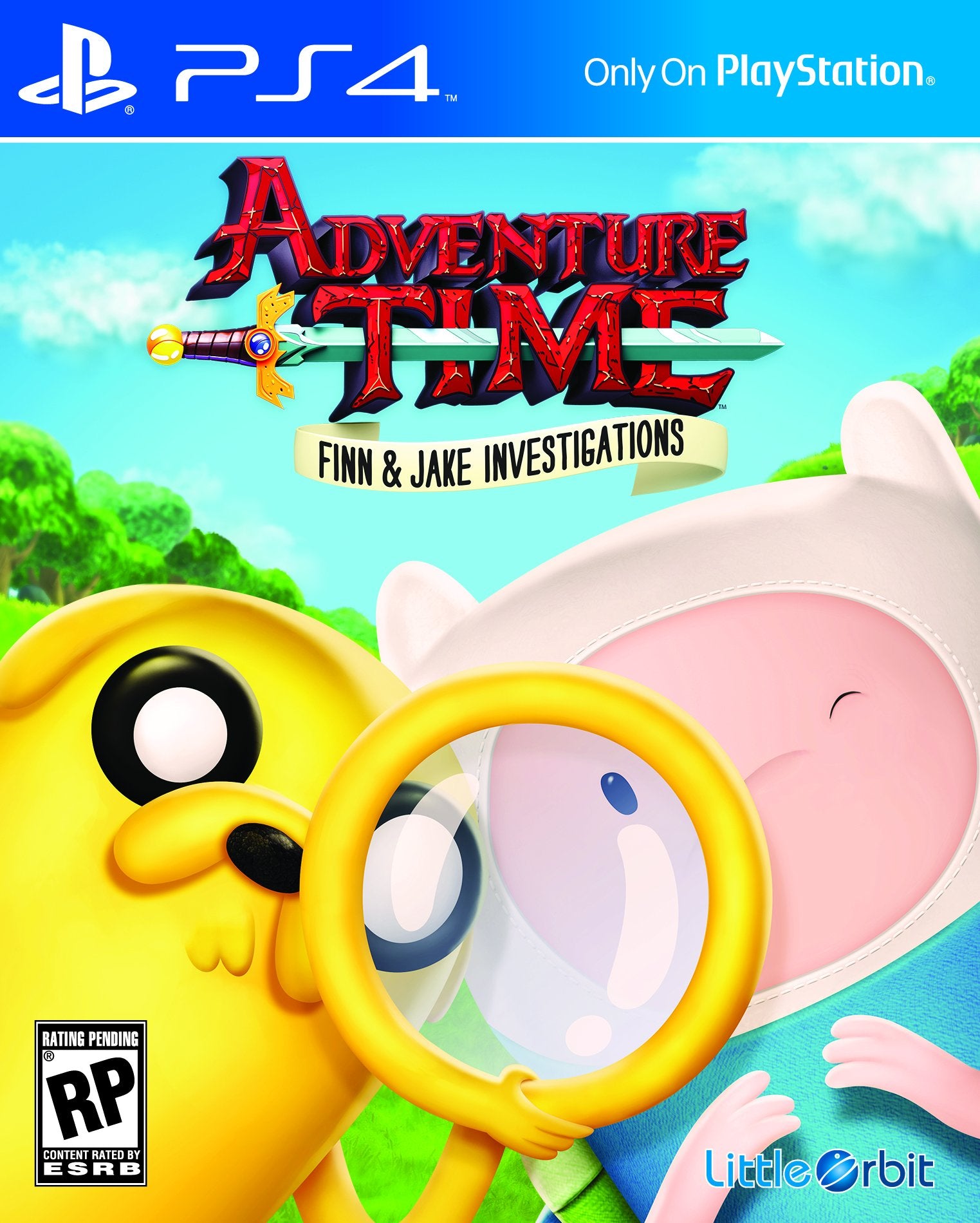 Adventure Time Finn and Jake Investigations PS4 PlayStation 4 Disc Only - Very Good