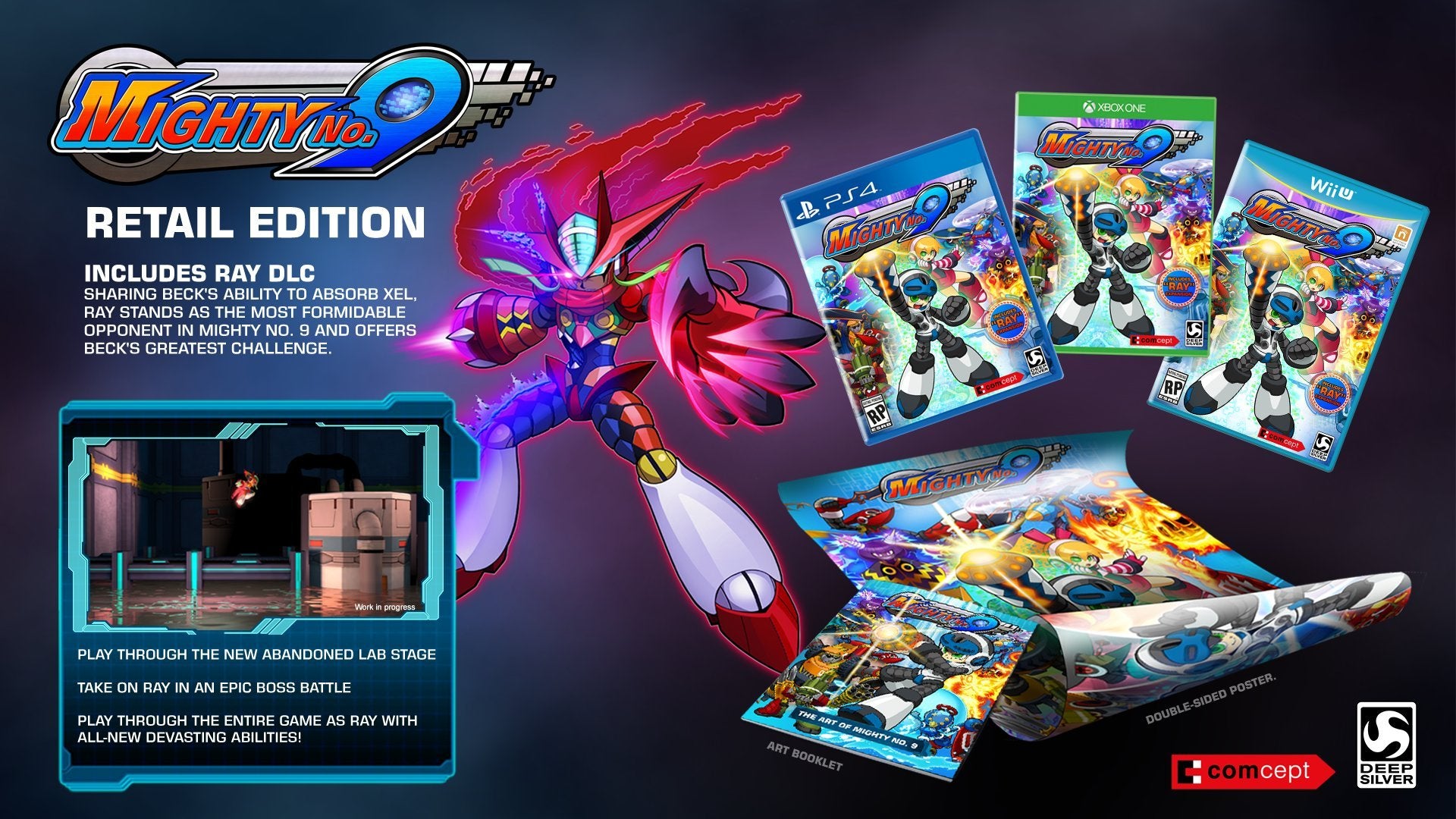 Mighty No. 9 PS4 PlayStation 4 - Like New