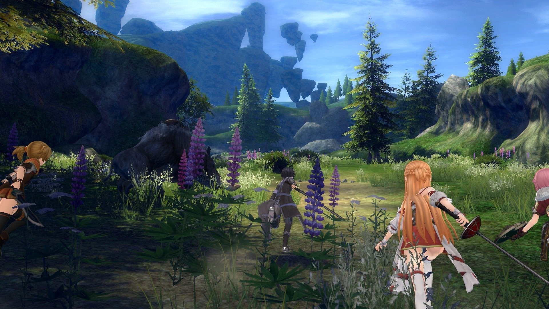 Sword Art Online Hollow Realization PS4 PlayStation 4 AD Complete CIB - Very Good