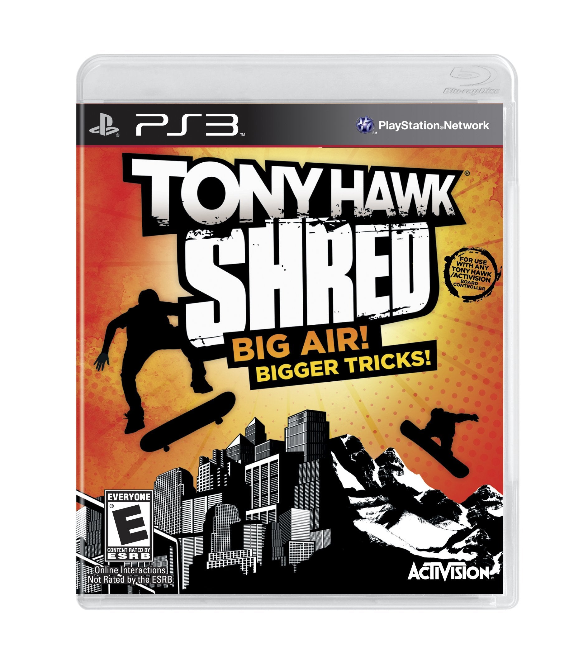 Tony Hawk Shred PS3 PlayStation 3 Complete - Excellent