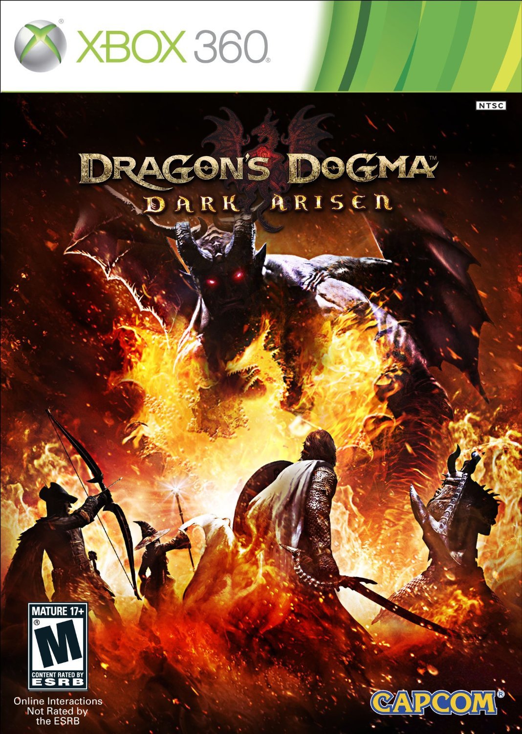 Dragon's Dogma Dark Arisen Xbox 360 Complete - Excellent