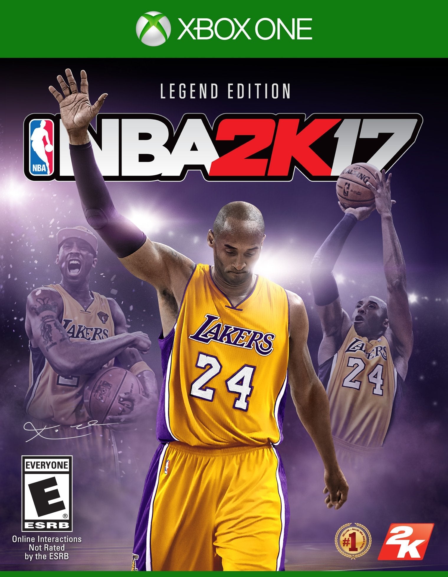 NBA 2K17 Legend Edition Xbox One AD Complete CIB - Very Good